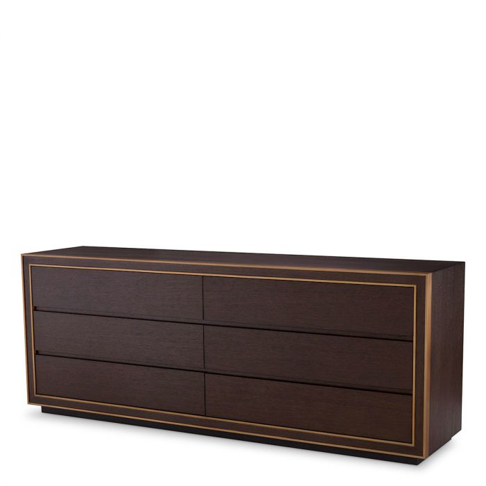 dresser luxury Eichholtz Dresser Camelot Brown Oak Veneer