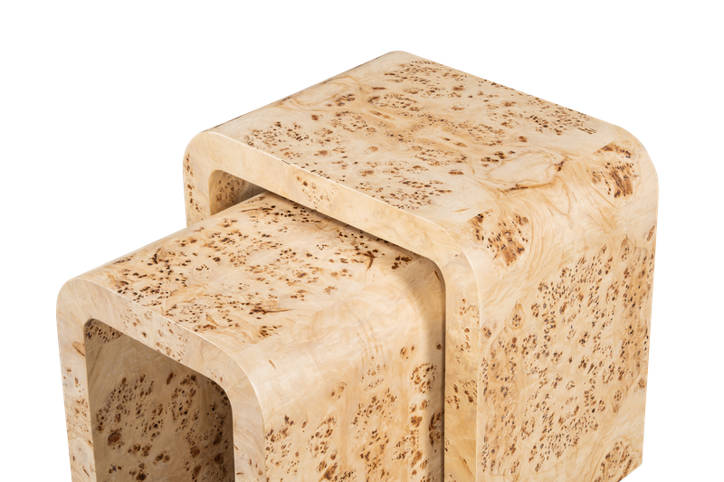 Brea Nesting Tables in Toasted Burl