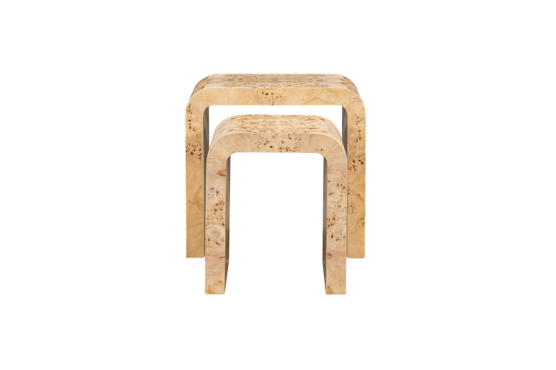 Brea Nesting Tables in Toasted Burl