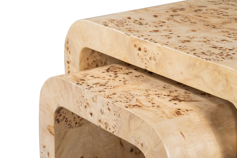 Brea Nesting Tables in Toasted Burl