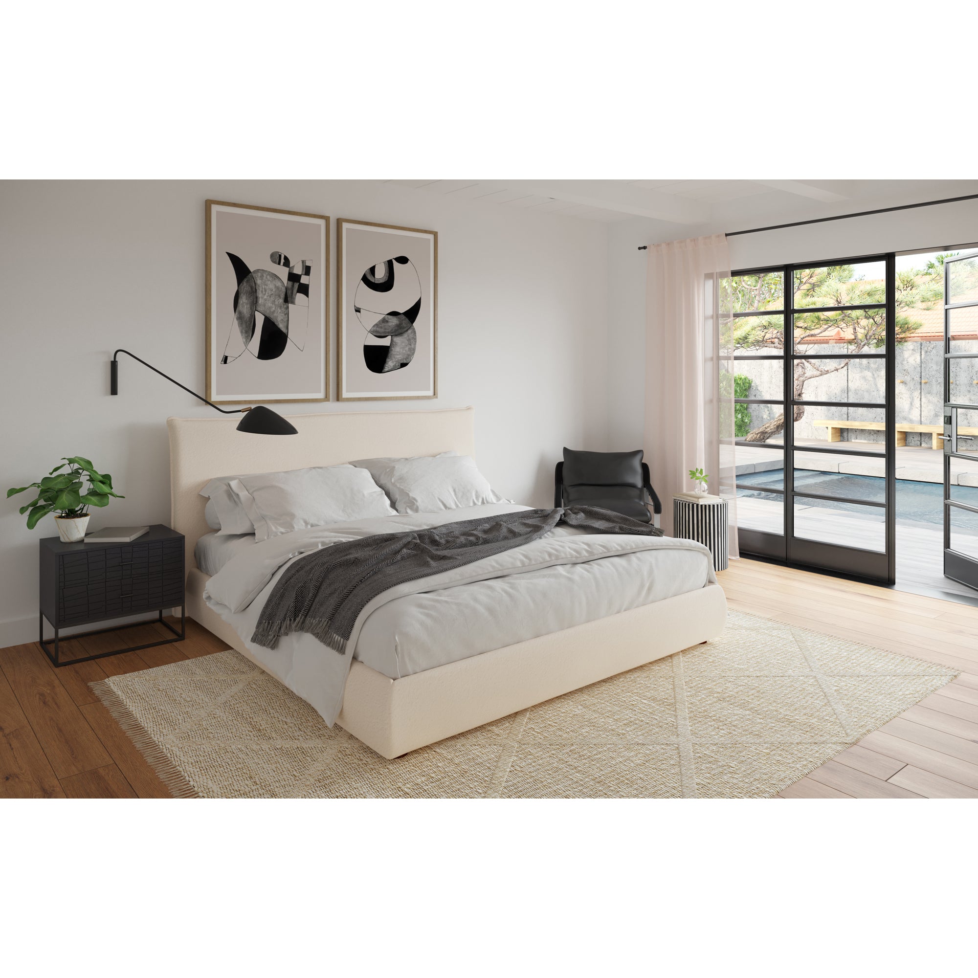 Chameau Side Table Black