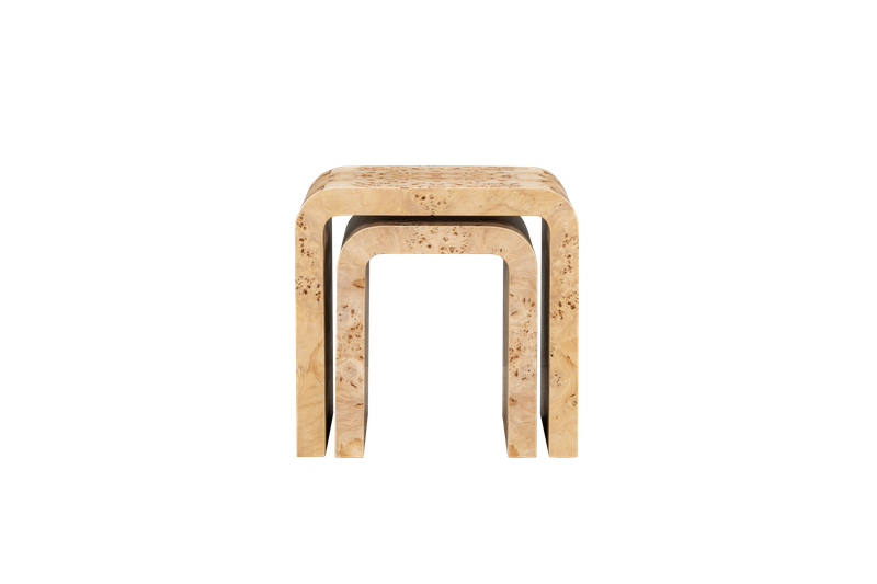 Brea Nesting Tables in Toasted Burl
