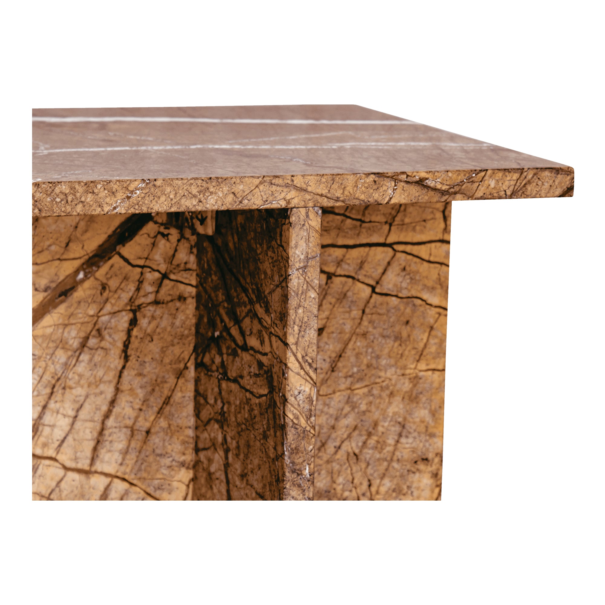 Blair Accent Table Golden Forest Marble