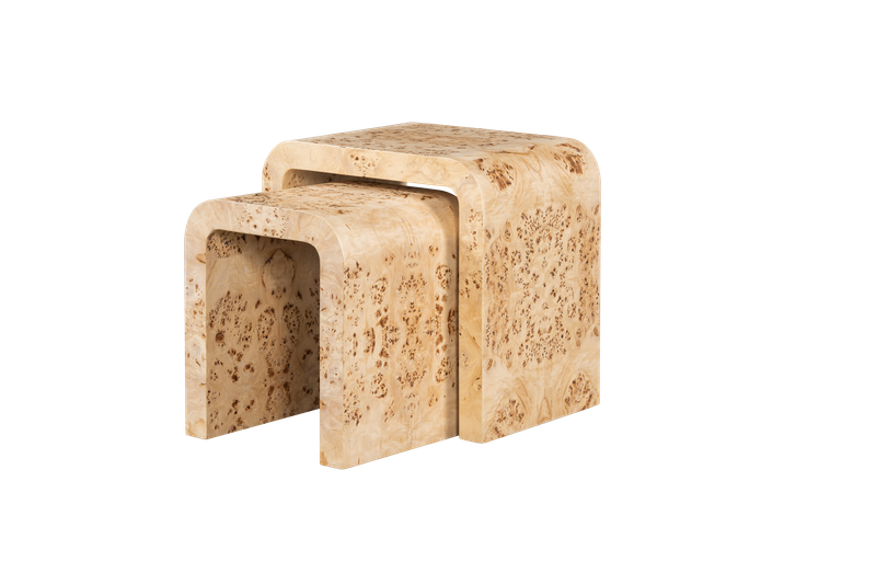 Brea Nesting Tables in Toasted Burl