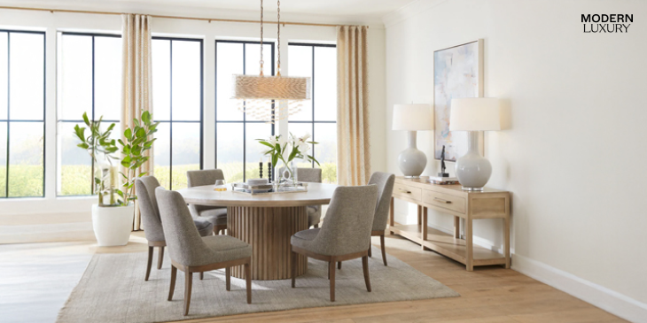 Dining Tables and Dining Chairs That Work Best in Sugar Land Open Plan Homes