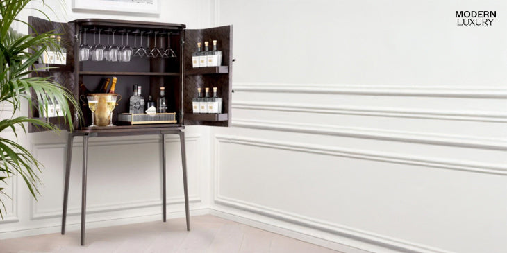 Entertaining 101: Set Up a Weekend Bar Cart Cocktail Station at Home