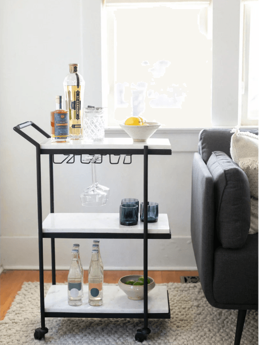 Bar Carts and Cabinets