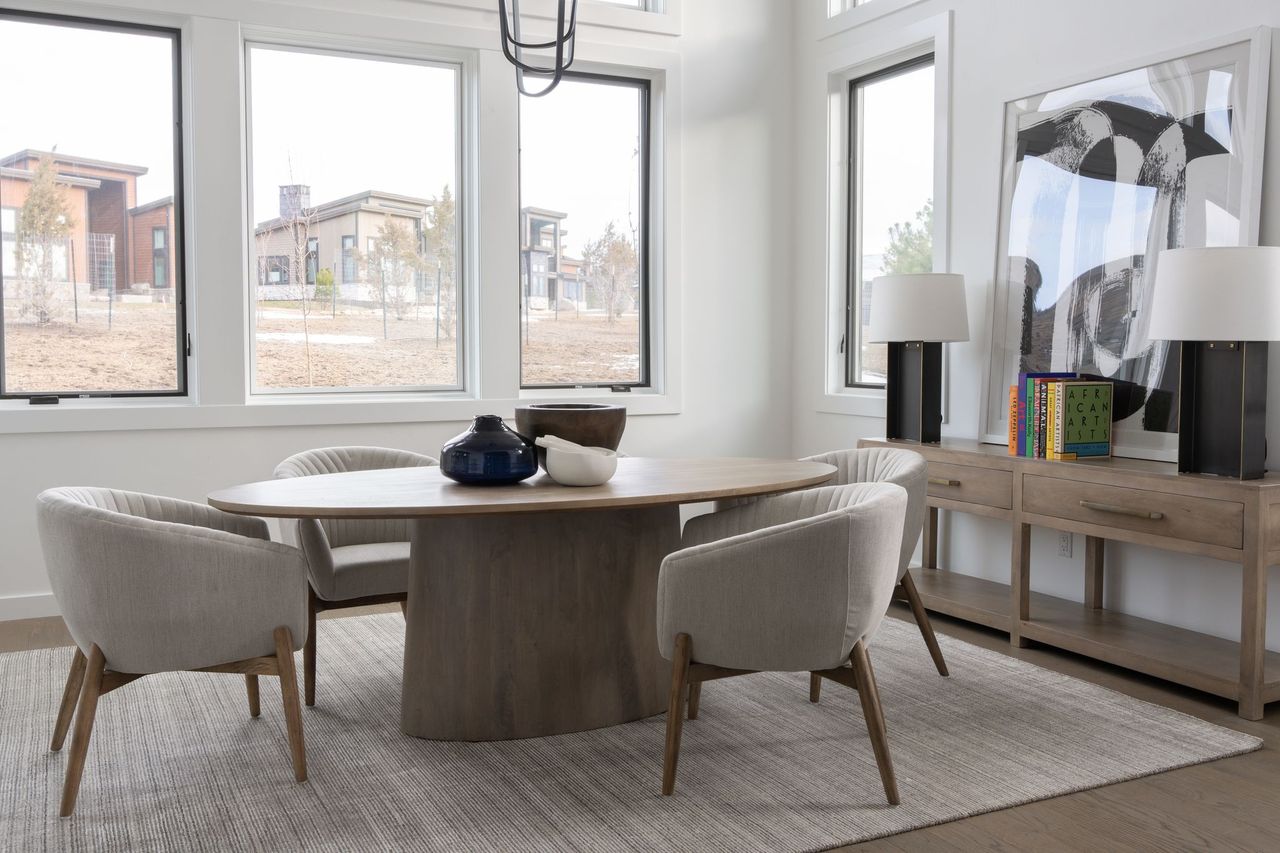 Merrick 84" Oval Dining Table