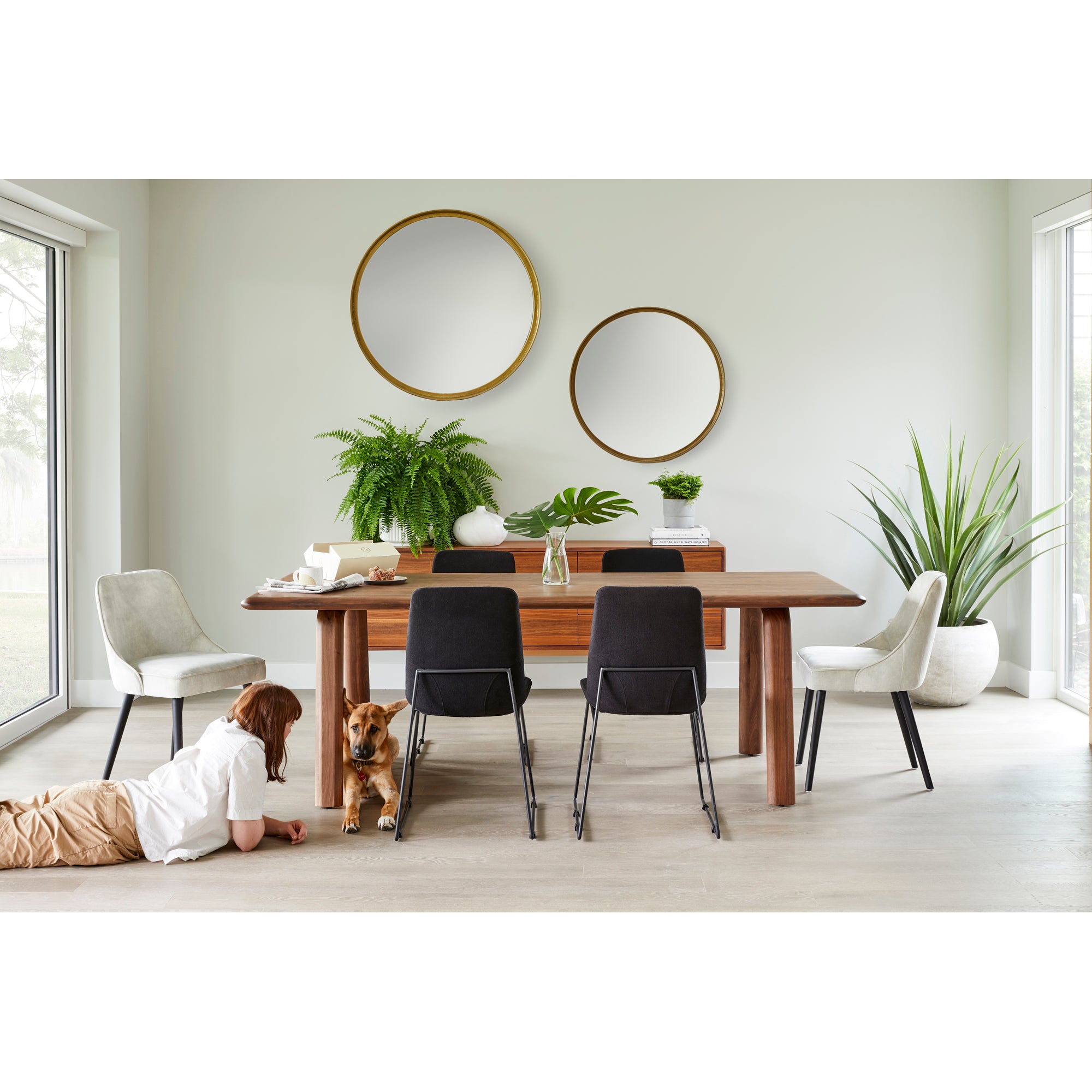 Malibu Dining Table Brown