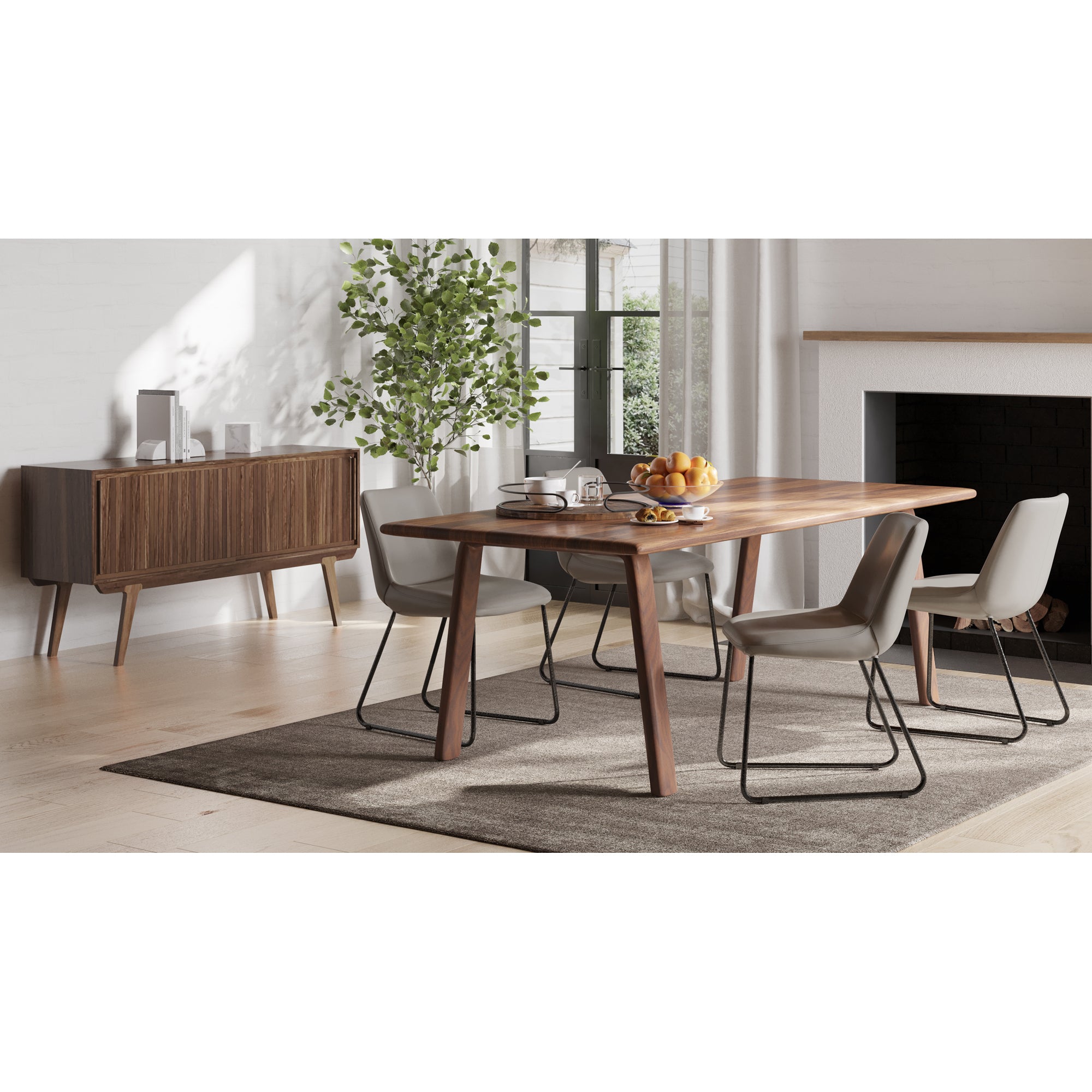 Malibu Dining Table Brown