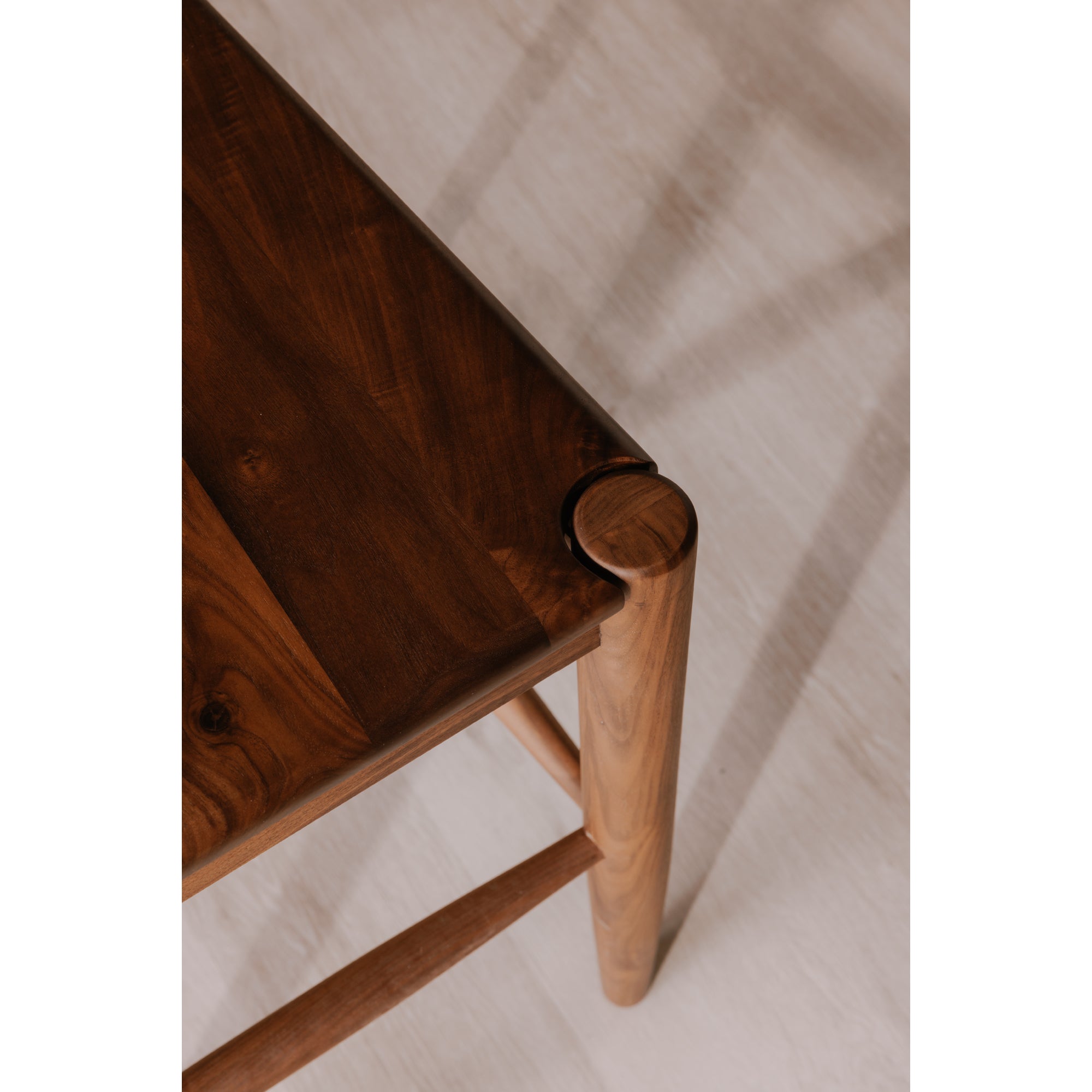 Owing Barstool Walnut Brown