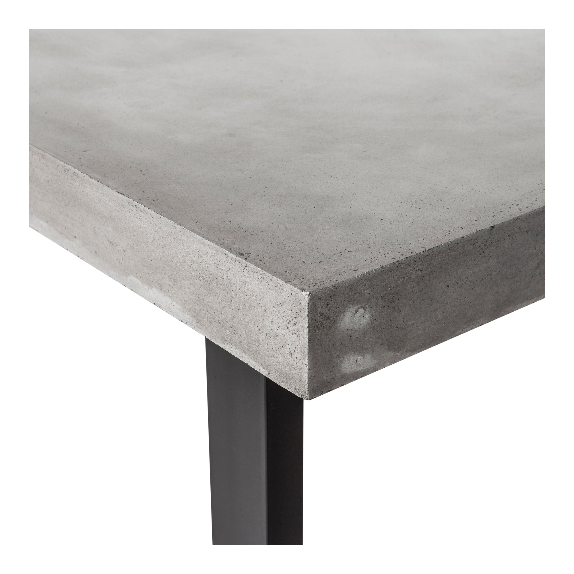 Jedrik Large Outdoor Dining Table Dark Grey