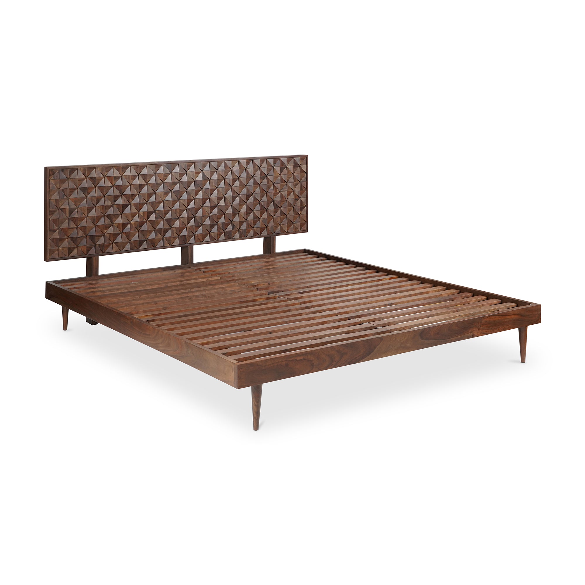 Pablo Queen Bed Brown