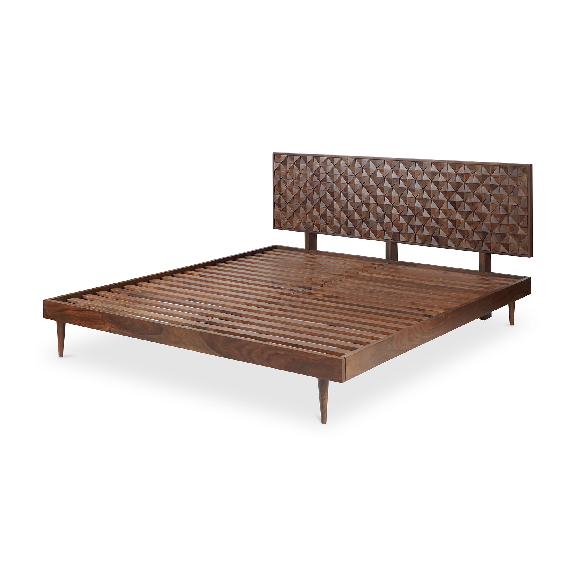 Pablo Queen Bed Brown