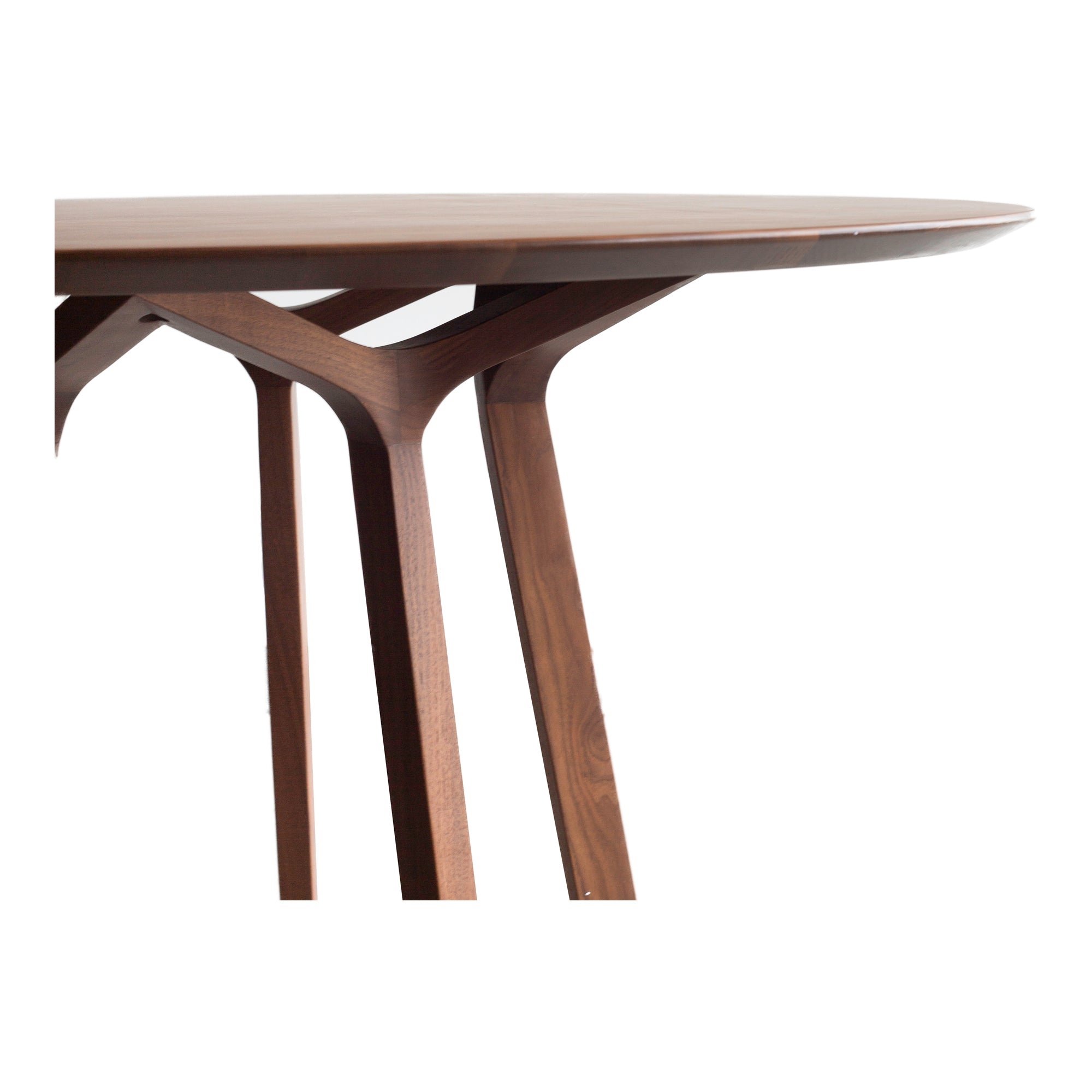 Aldo Round Dining Table Brown