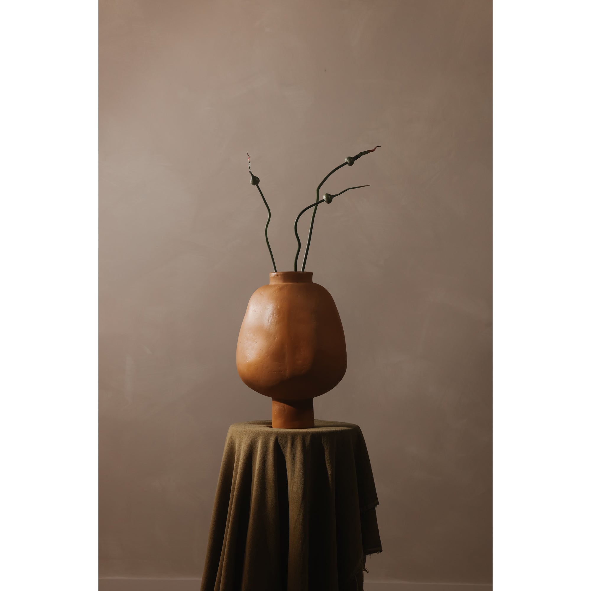 Oma Decorative Vessel Beige