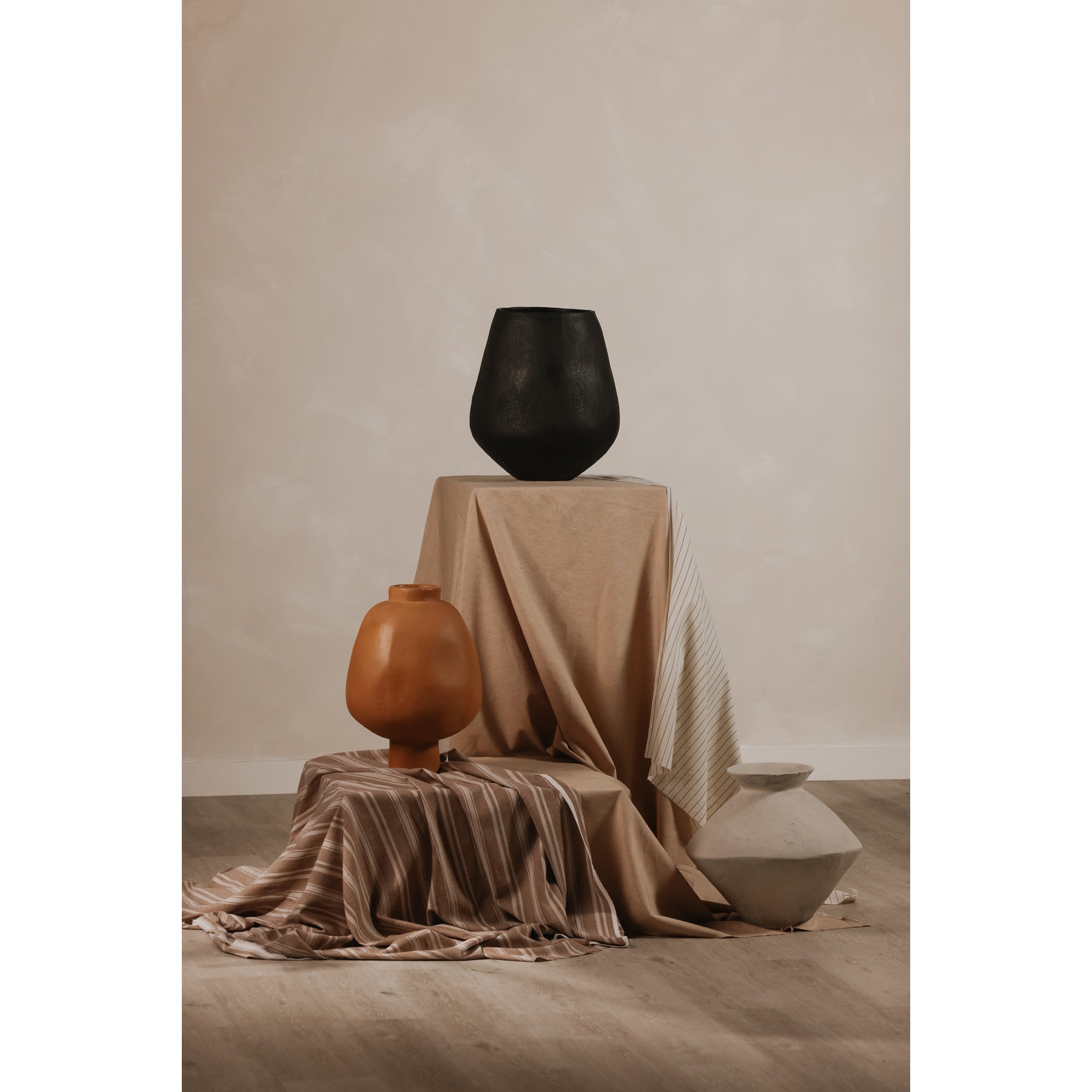 Oma Decorative Vessel Beige