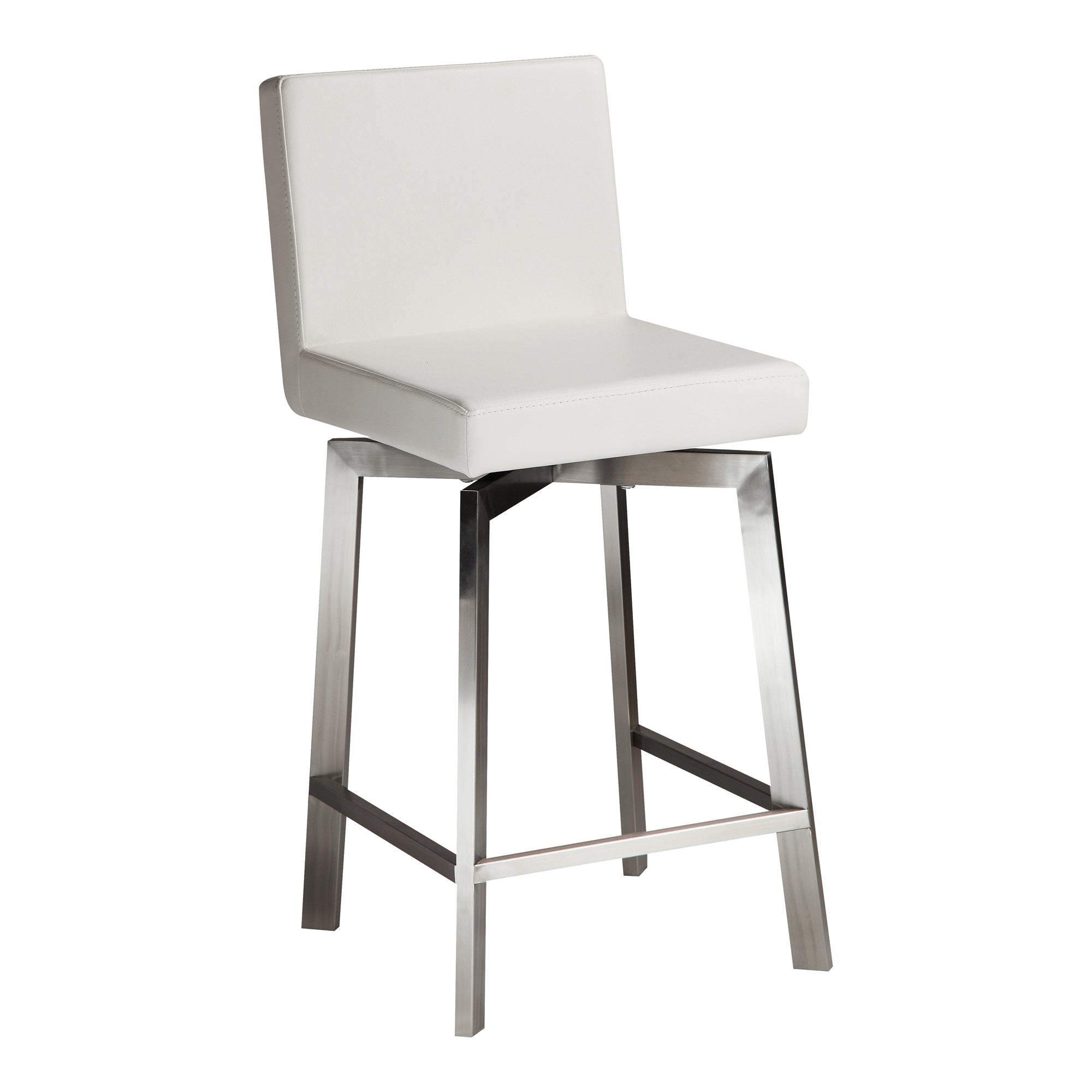 Giro Swivel Counter Stool White