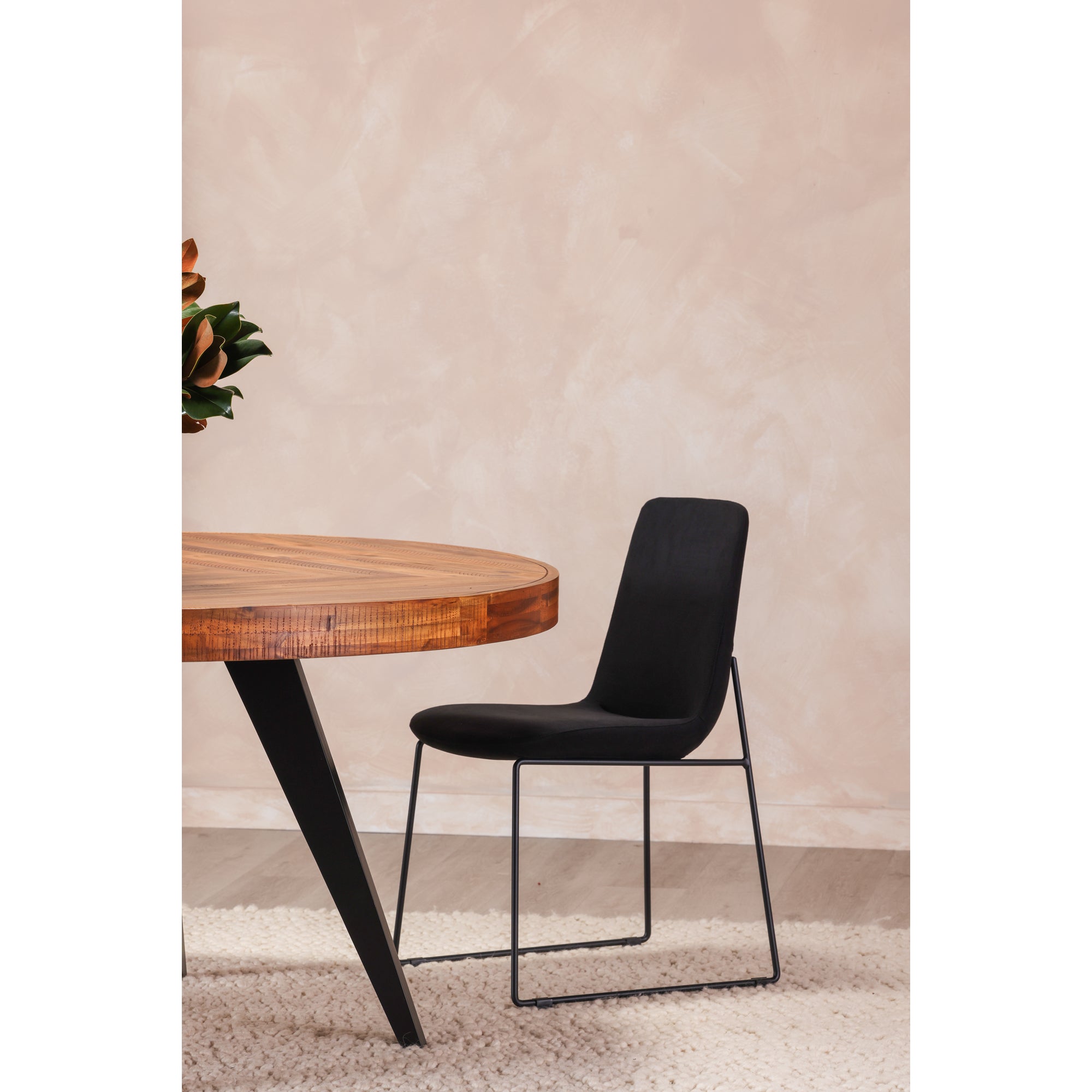 Ruth Dining Chair Black - Set Of Two