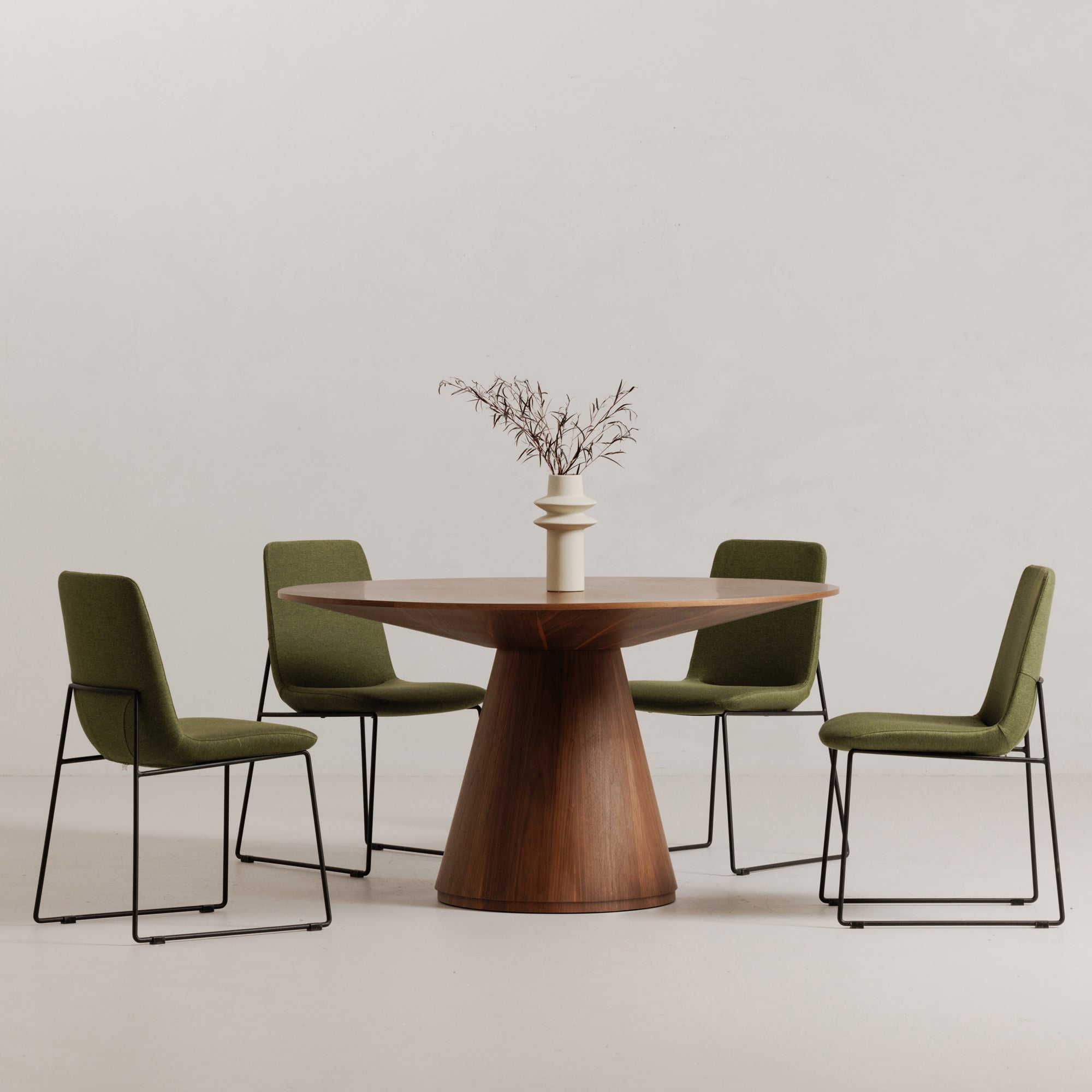 Ruth Dining Chair Green - Set Of Two