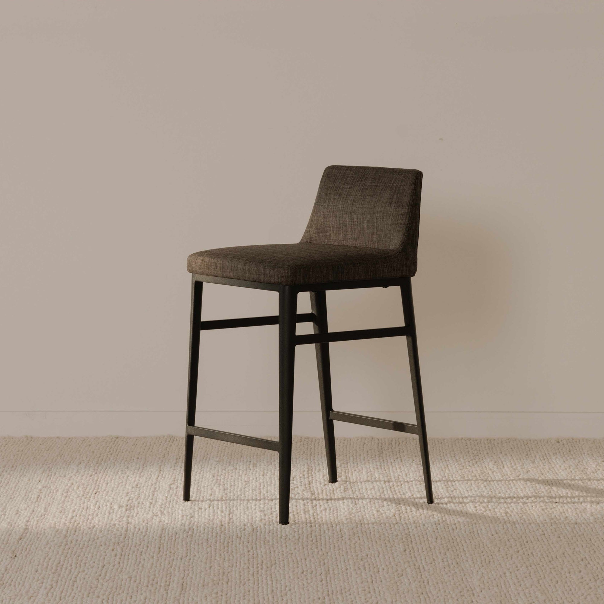 Baron Bar Stool Charcoal Grey