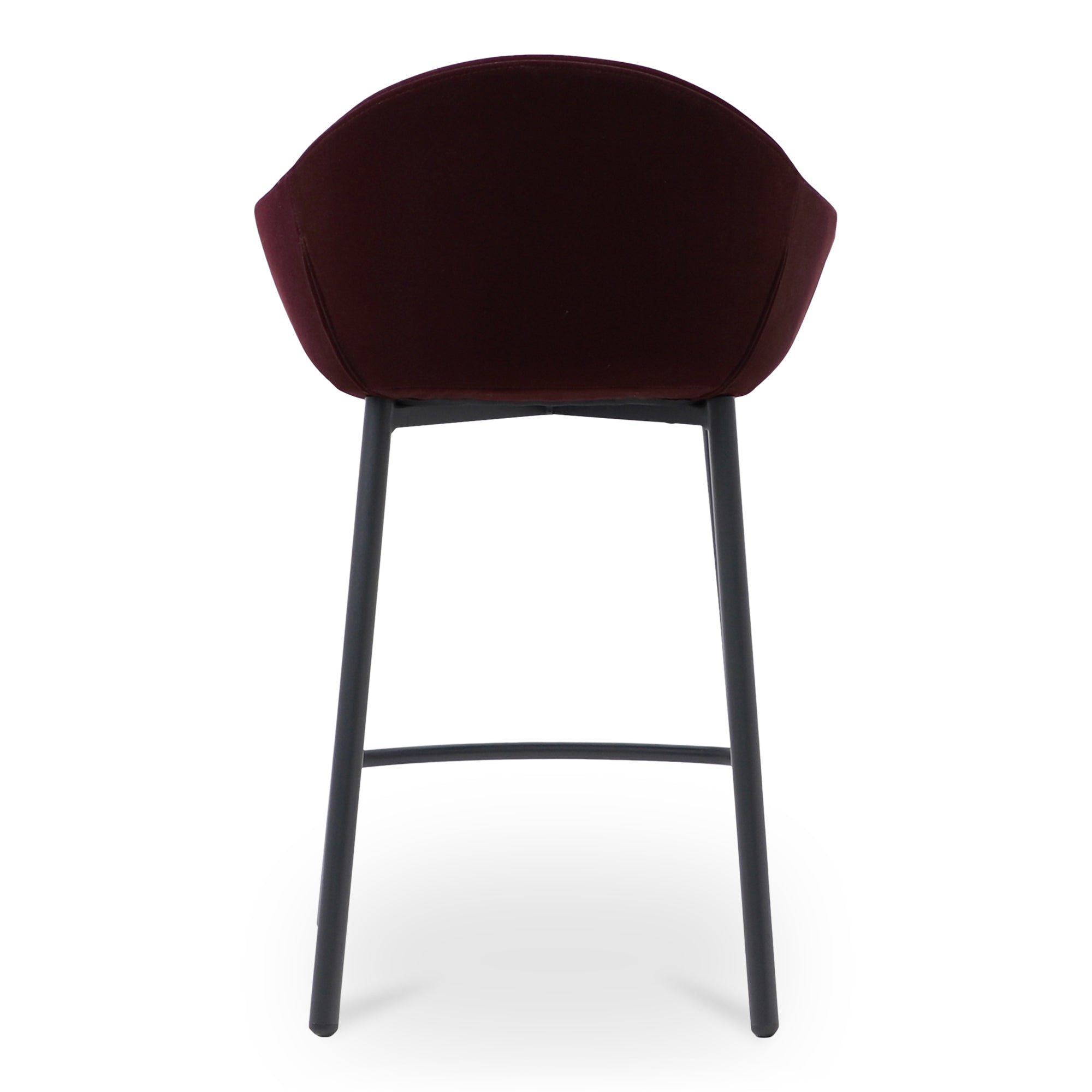 Emily Counter Stool Wine Velvet