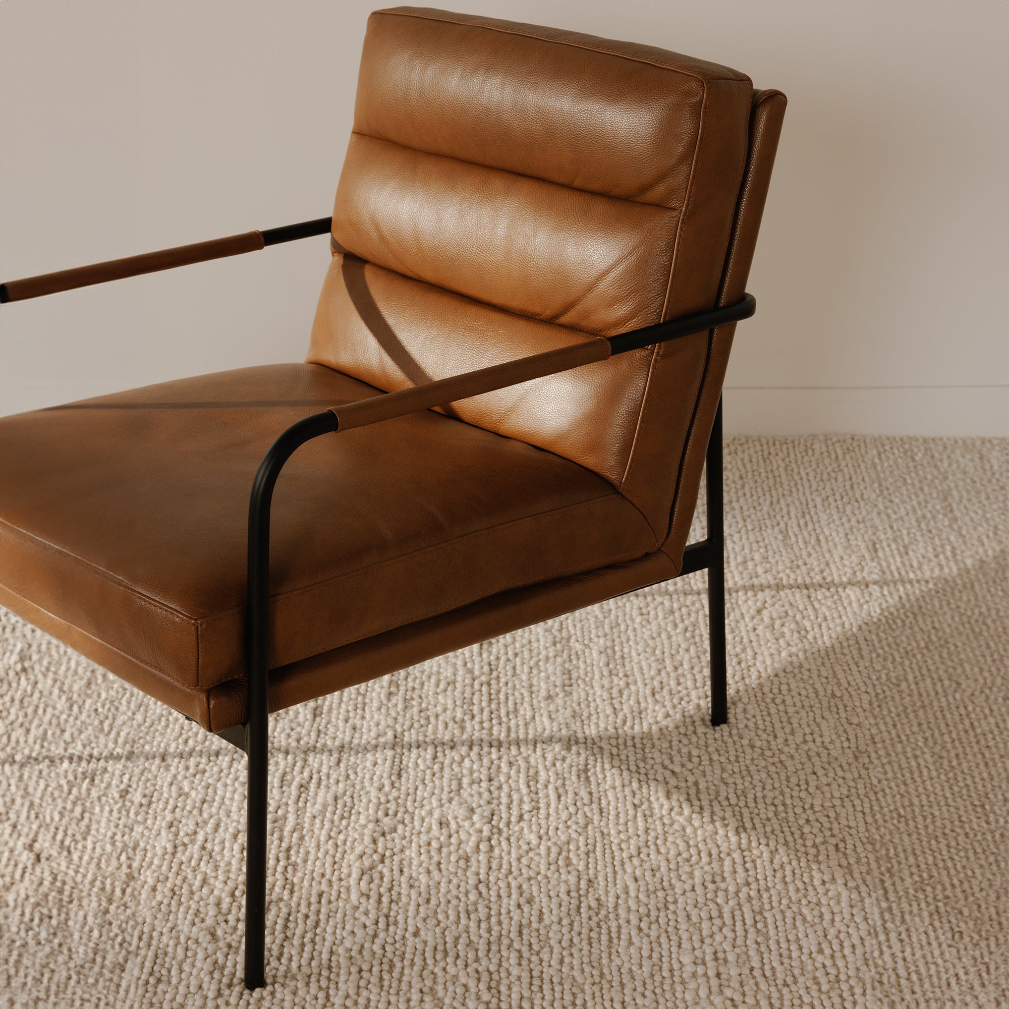 Verlaine Armchair Chestnut Brown