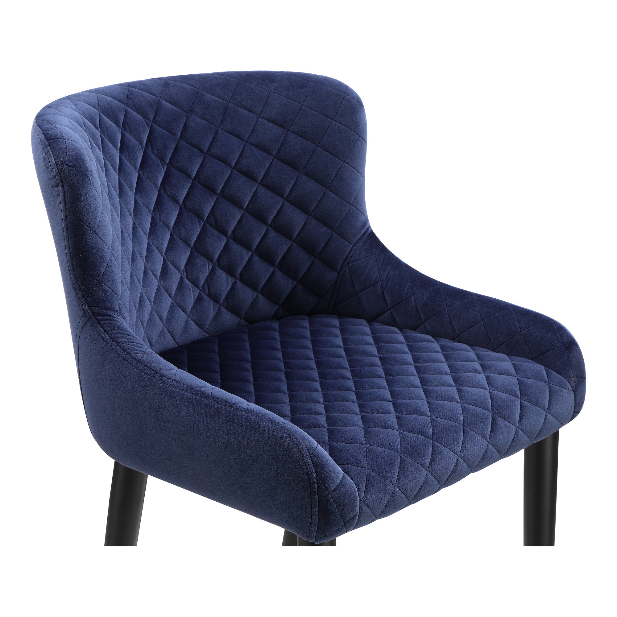 Etta Bar Stool Navy Blue