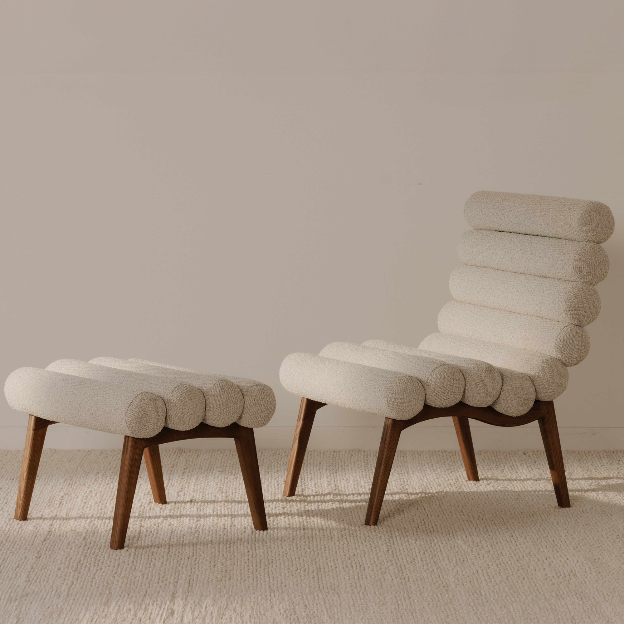 Arlo Accent Chair Off White