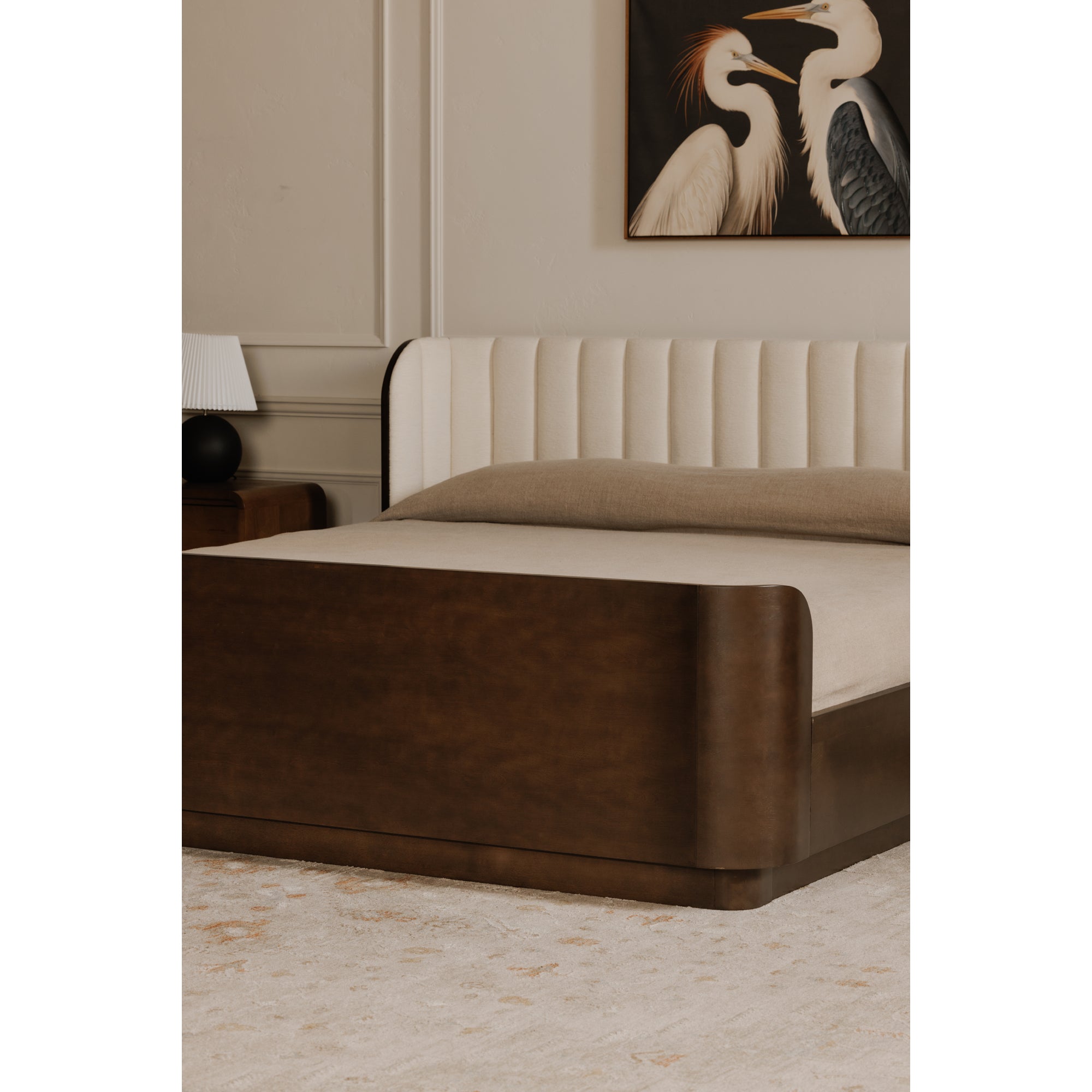 Scarlette Queen Bed Cream