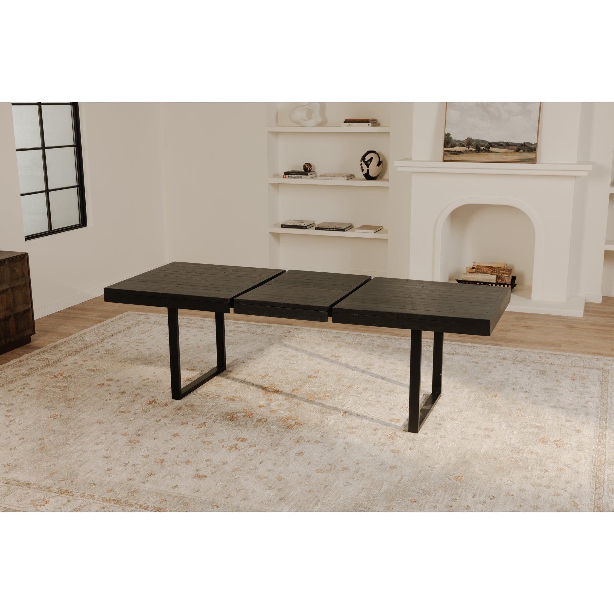 Ben Extension Dining Table Black