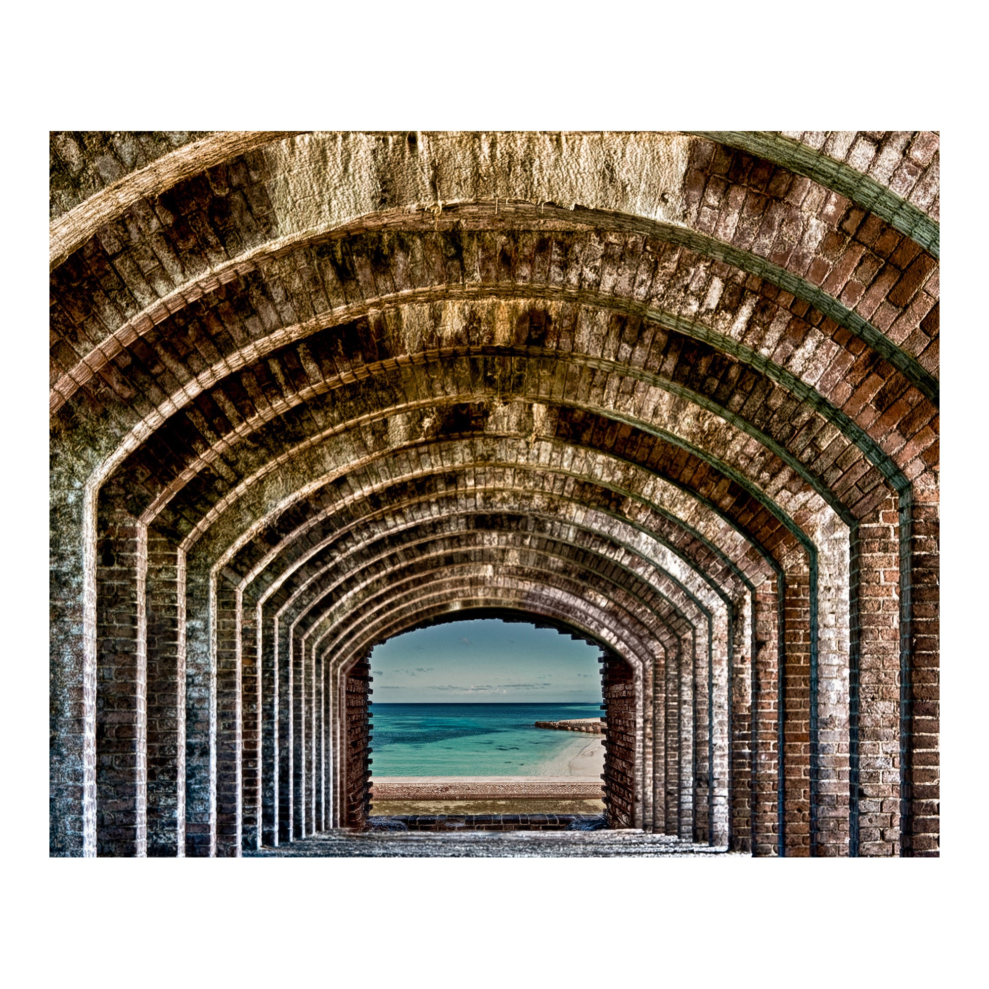 Arches Wall Décor Brick Brown