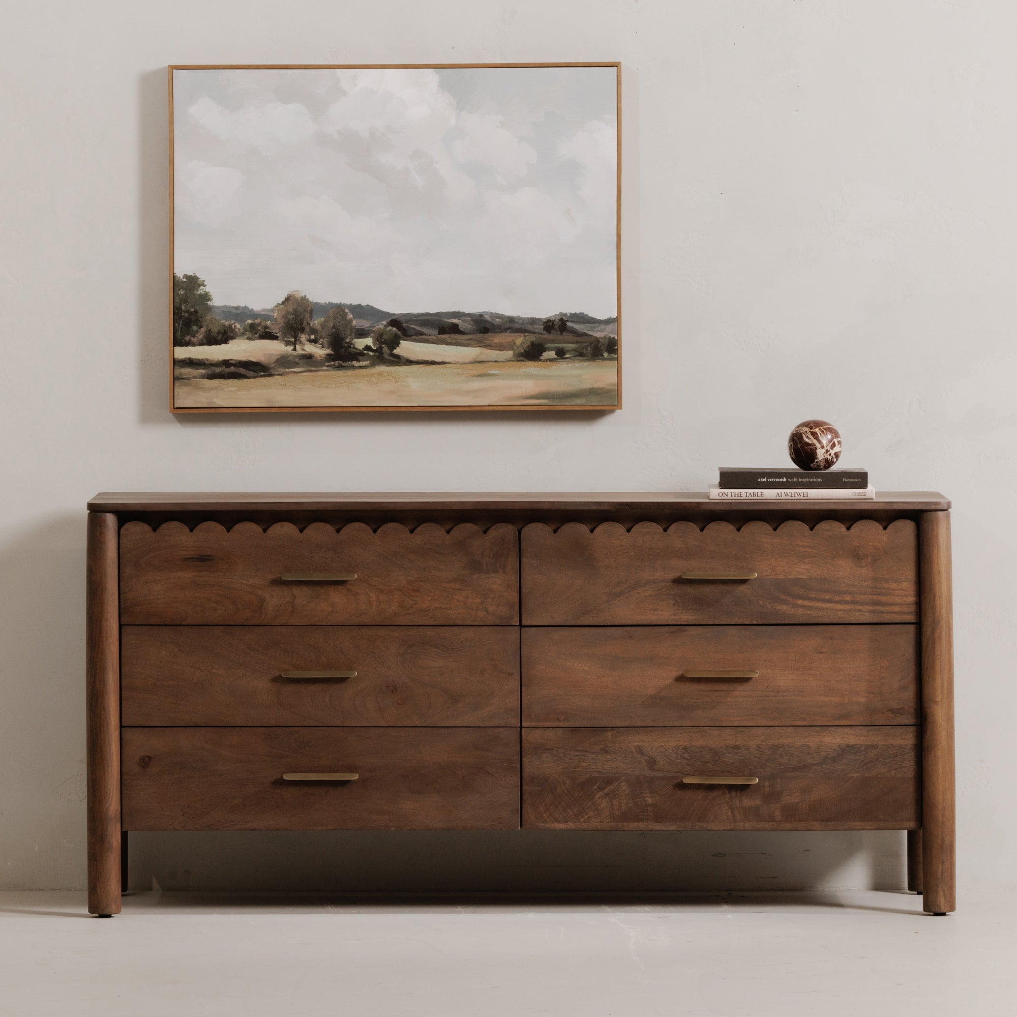 Wiley Dresser Vintage Brown