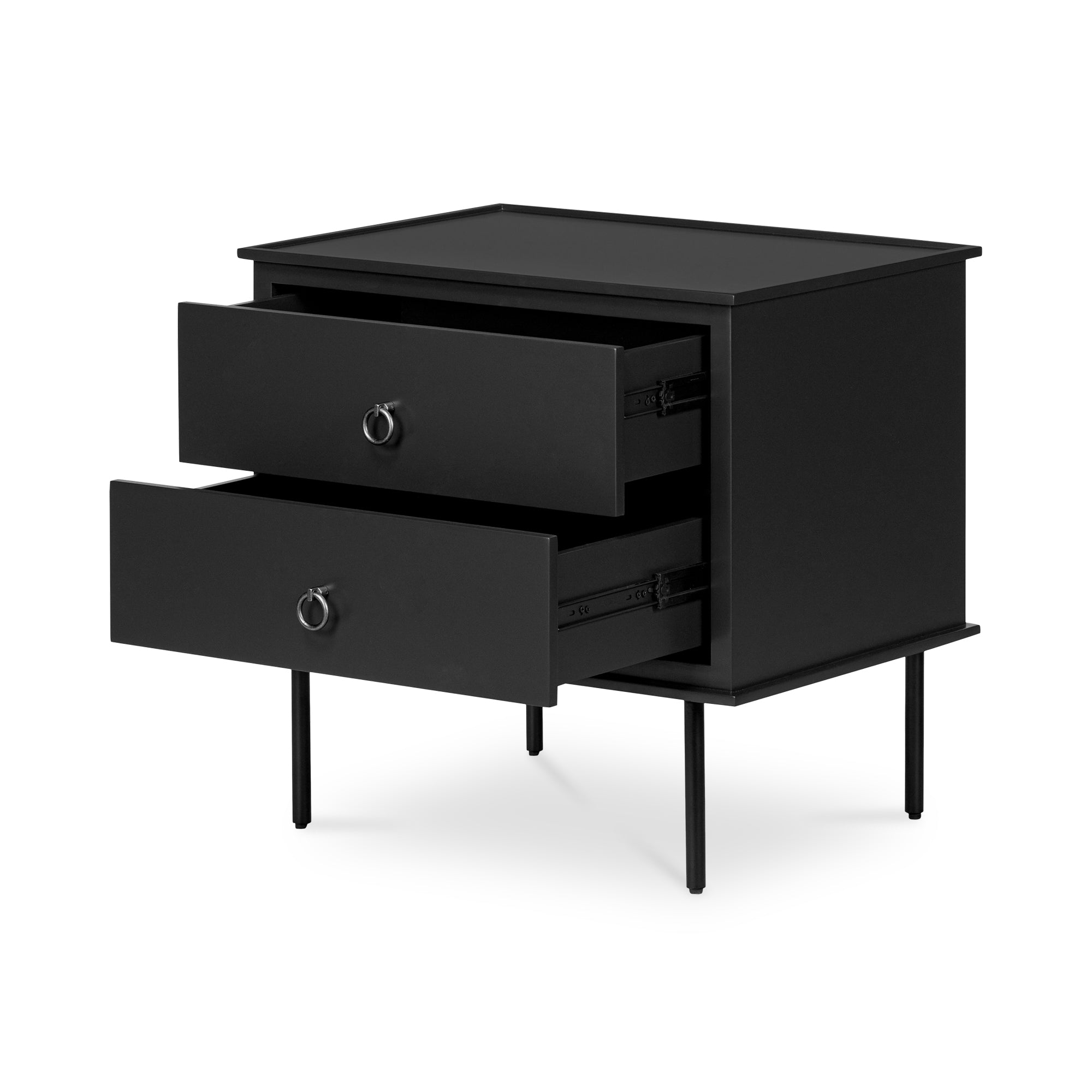 Reagan Nightstand Black