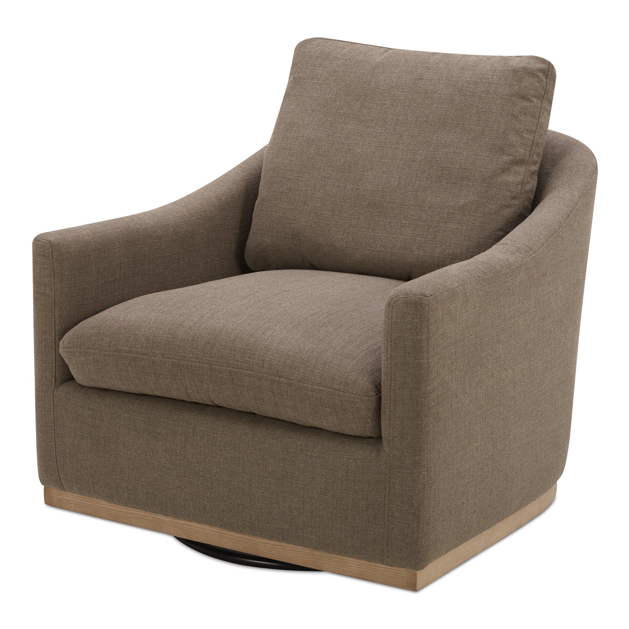 Linden Swivel Chair Soft Taupe