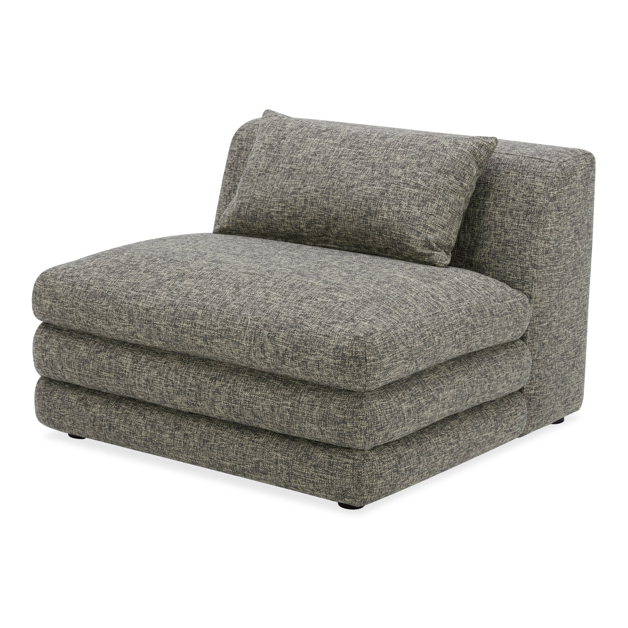 Lowtide Slipper Chair Stone Tweed