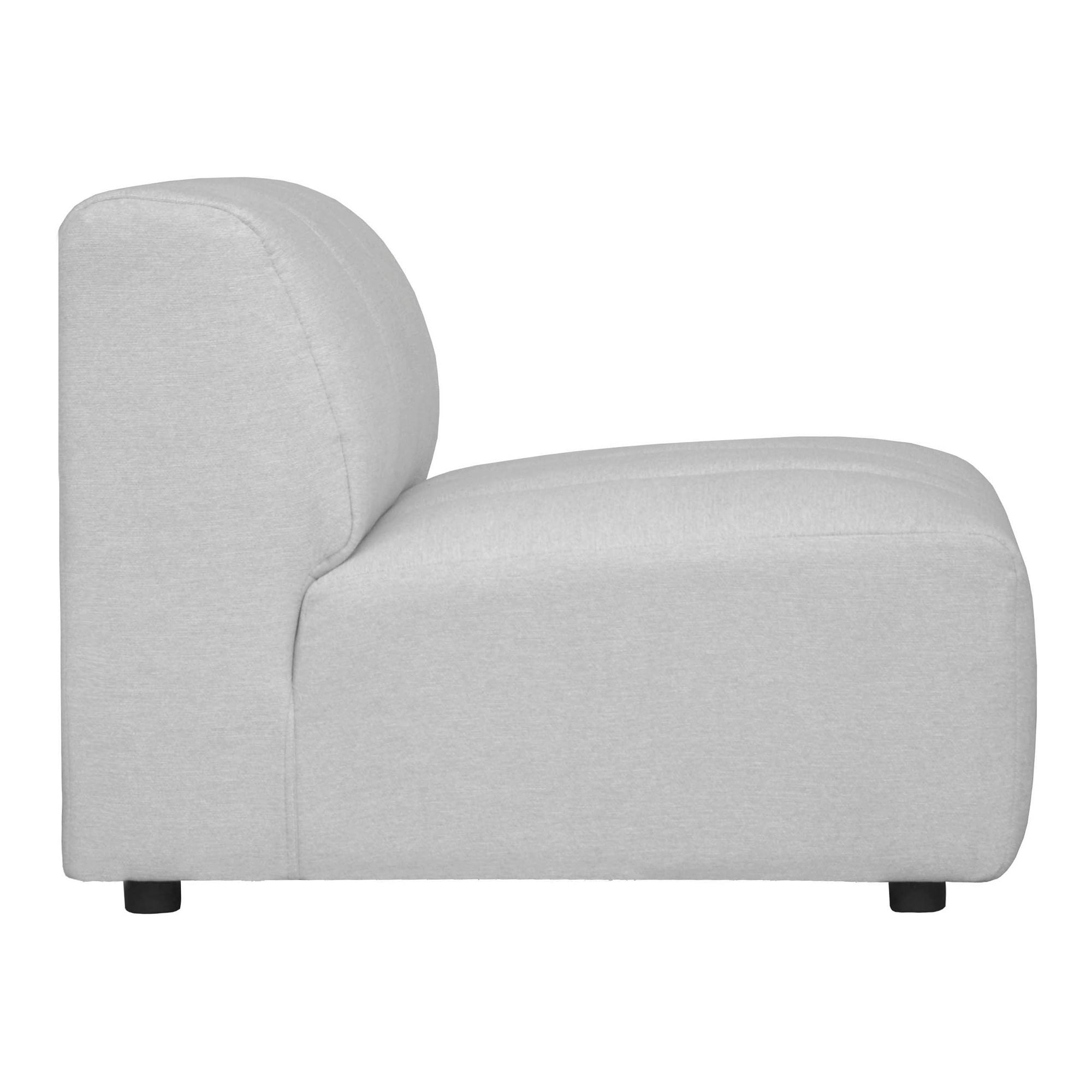 Lyric Slipper Chair Beige