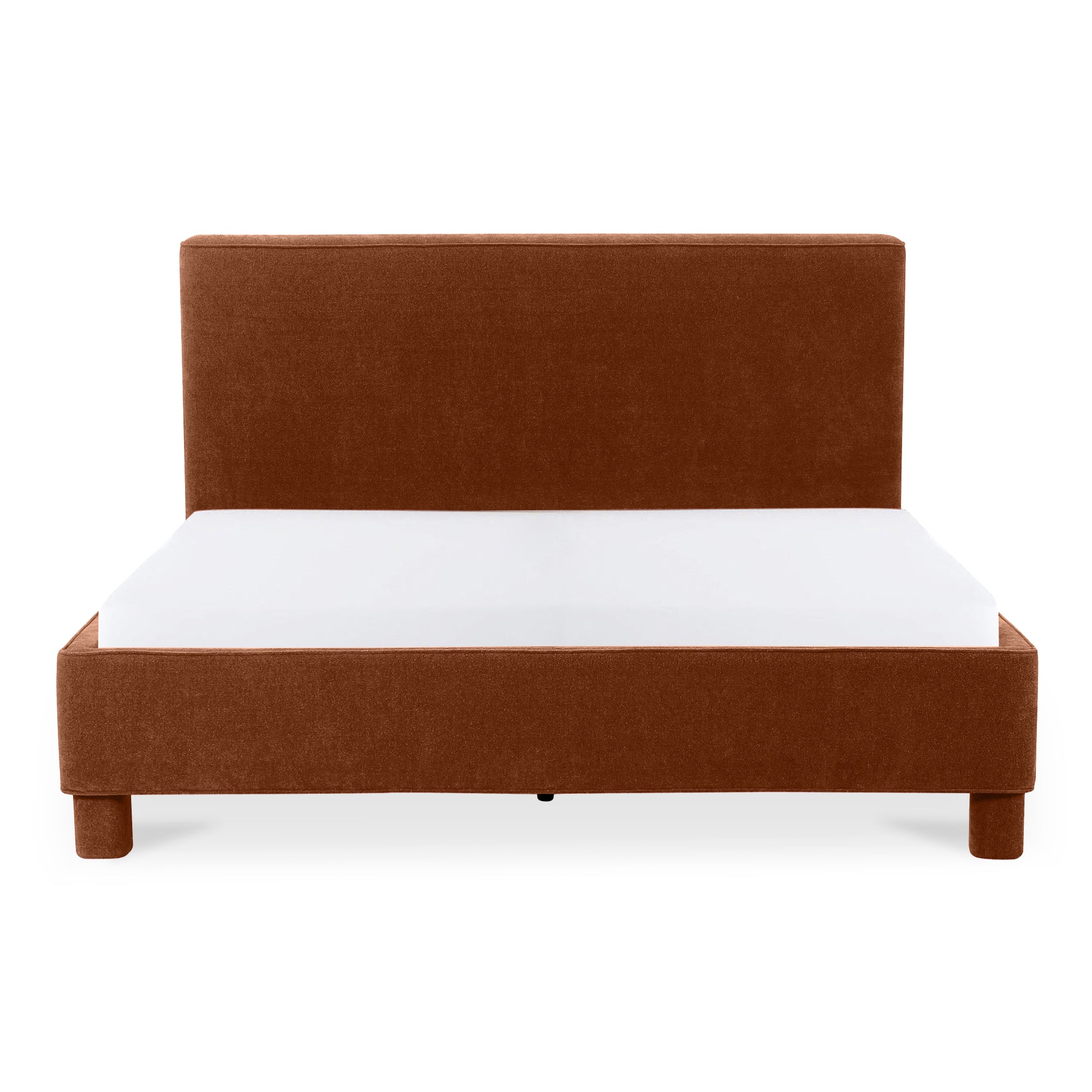 Ichigo Queen Bed Deep Orange