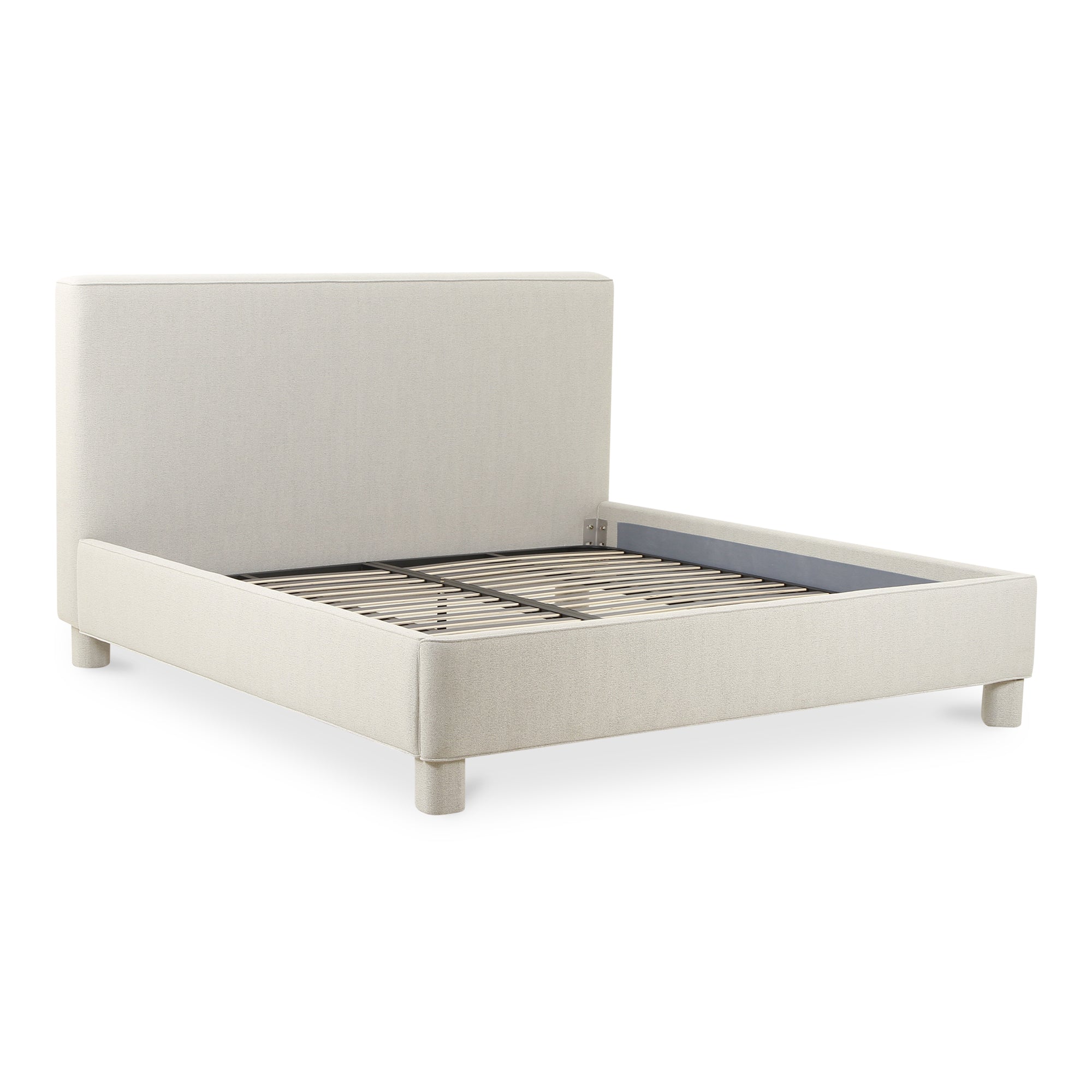 Ichigo King Bed Light Grey