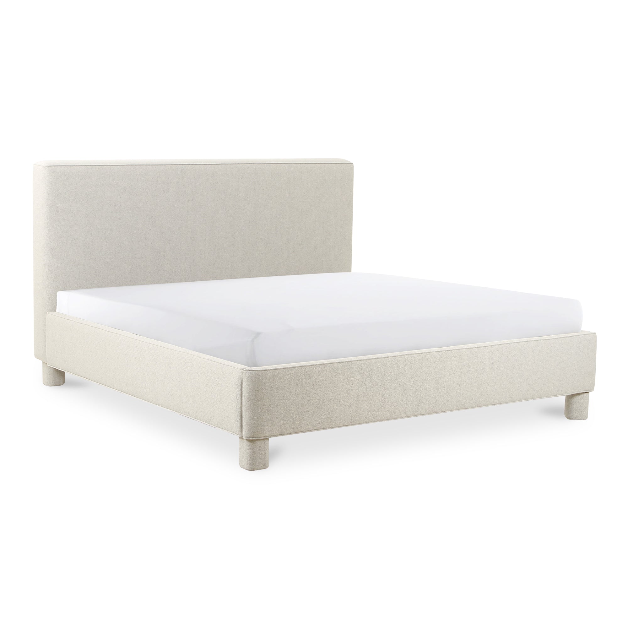 Ichigo King Bed Light Grey