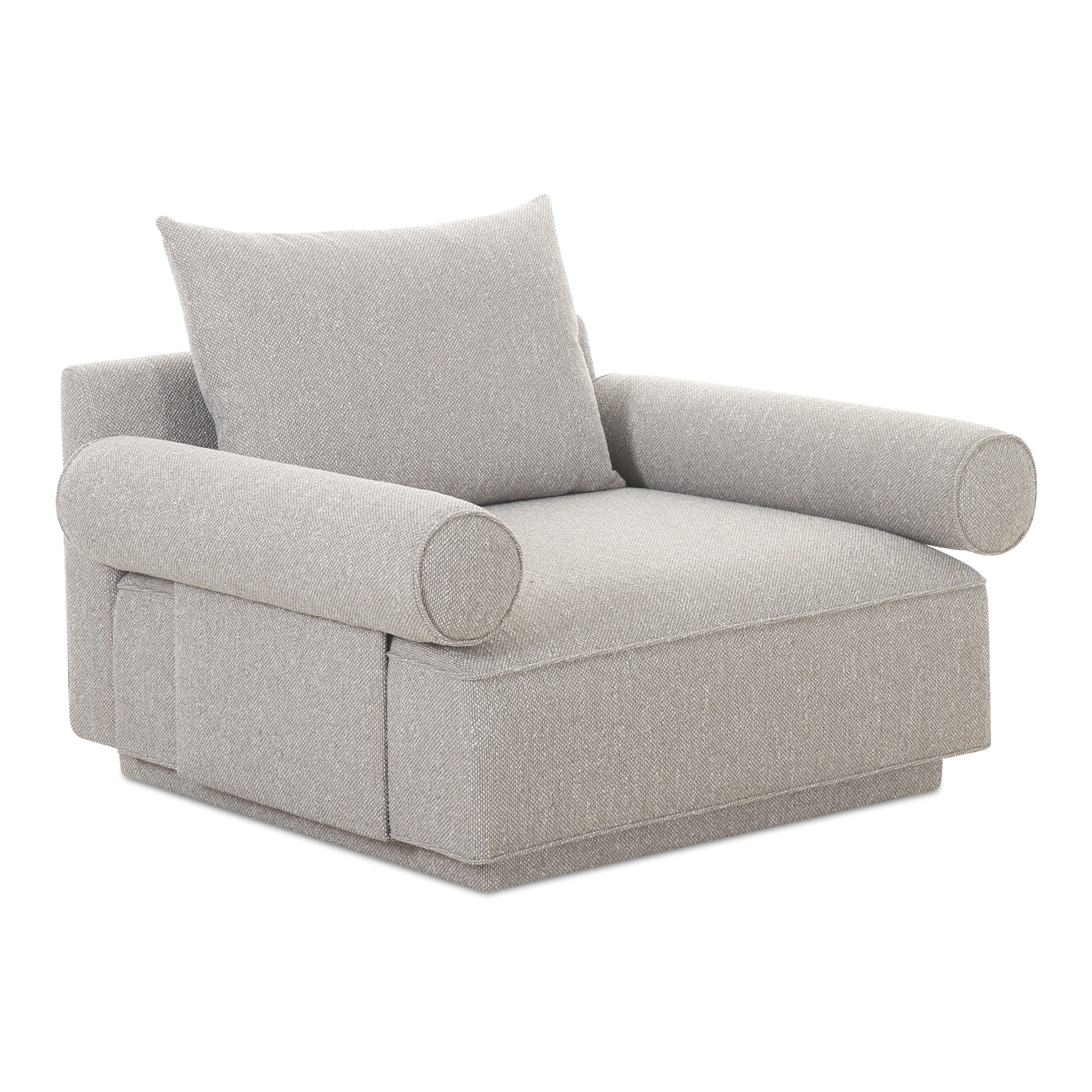 Rosello Arm Chair Light Grey