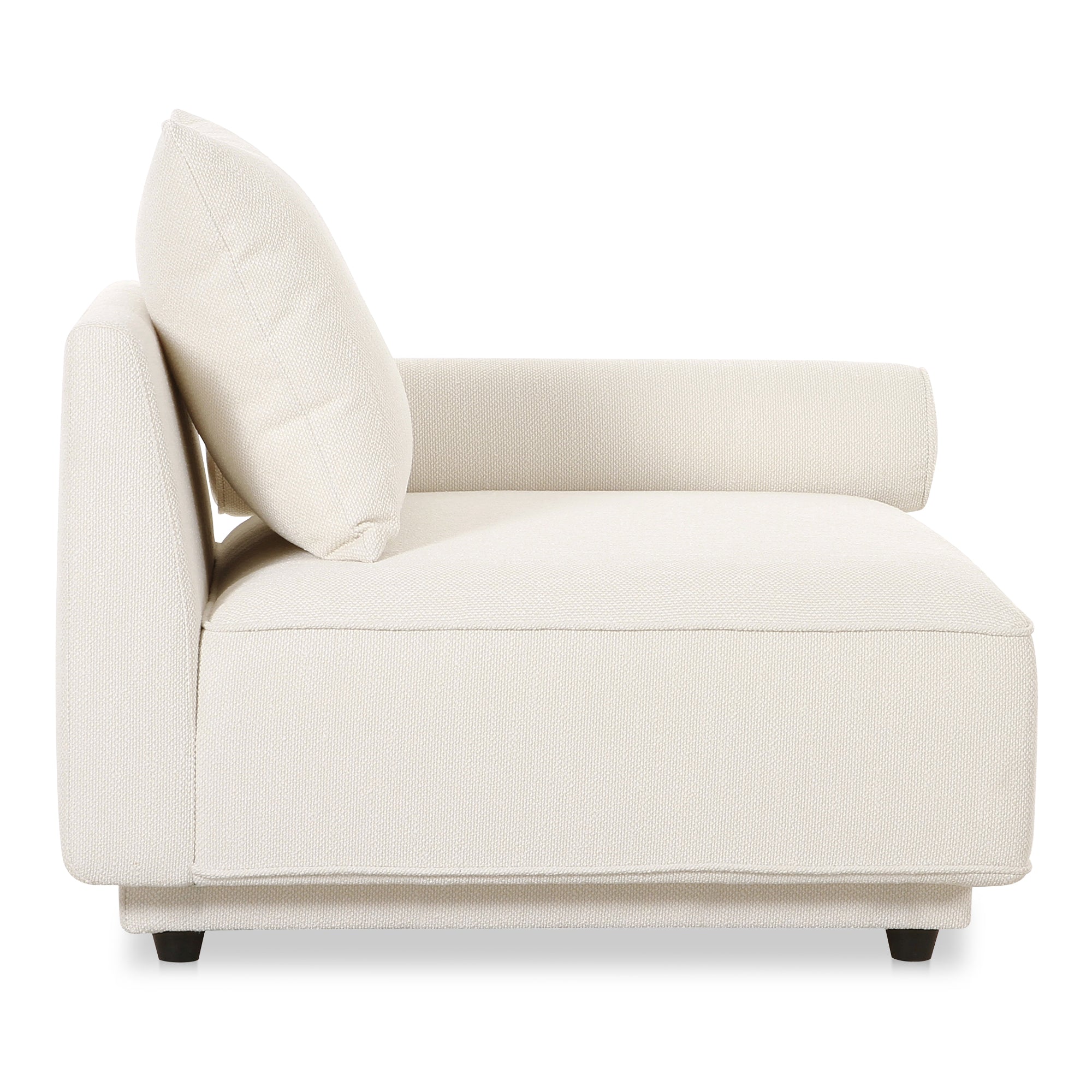 Rosello Right Arm Facing Chair White