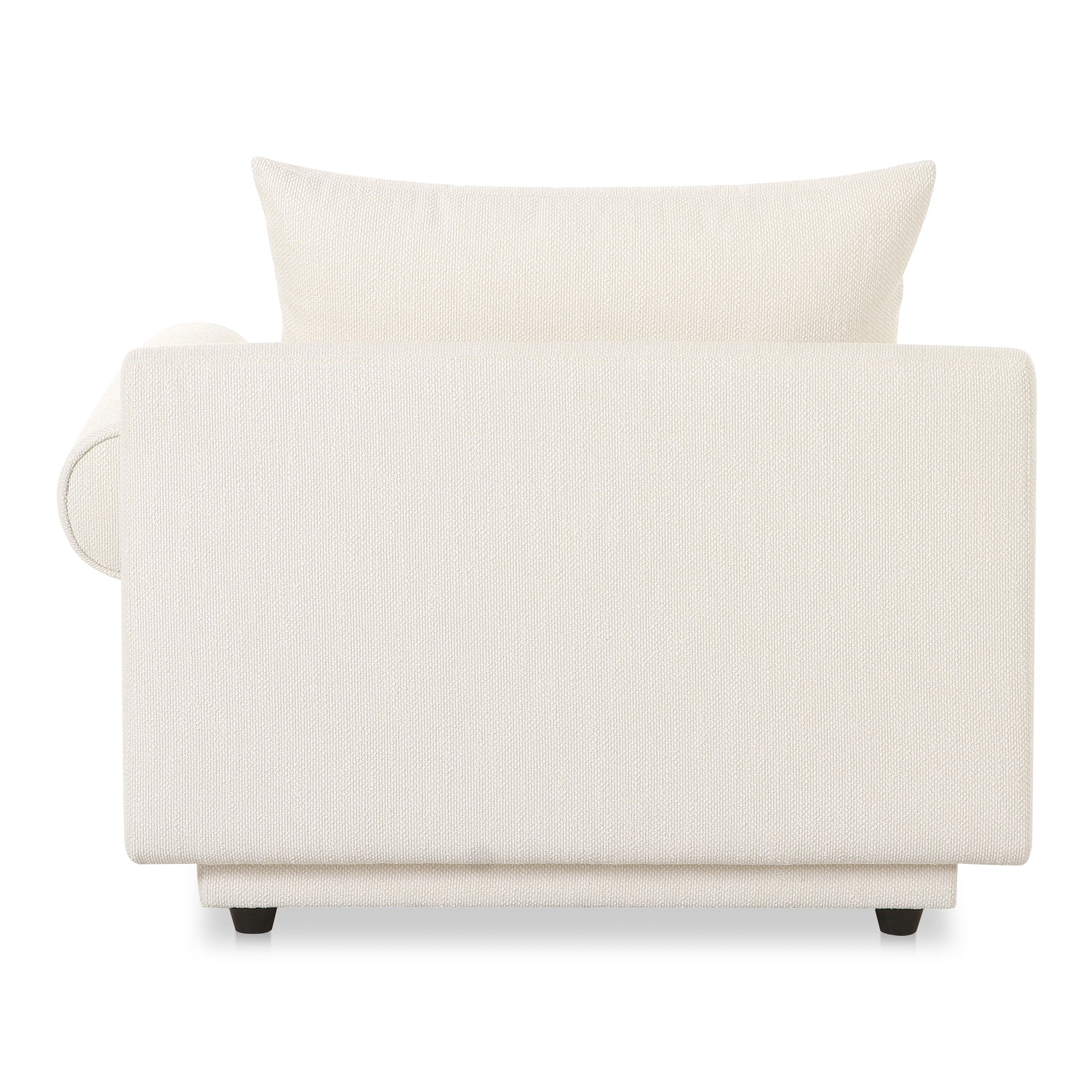 Rosello Right Arm Facing Chair White