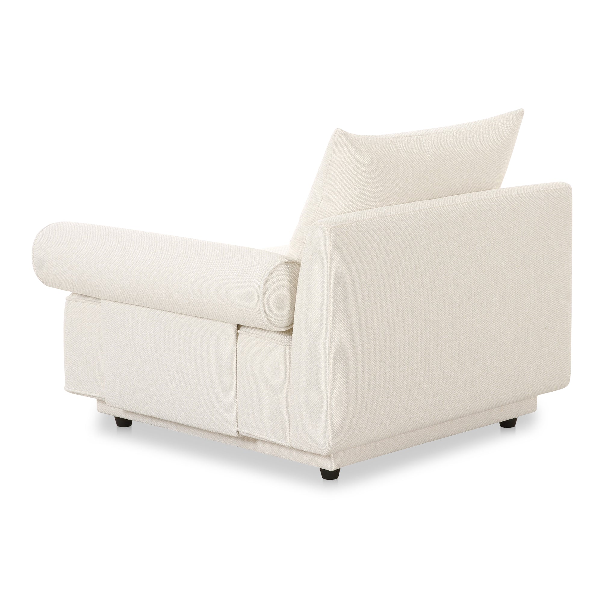 Rosello Right Arm Facing Chair White