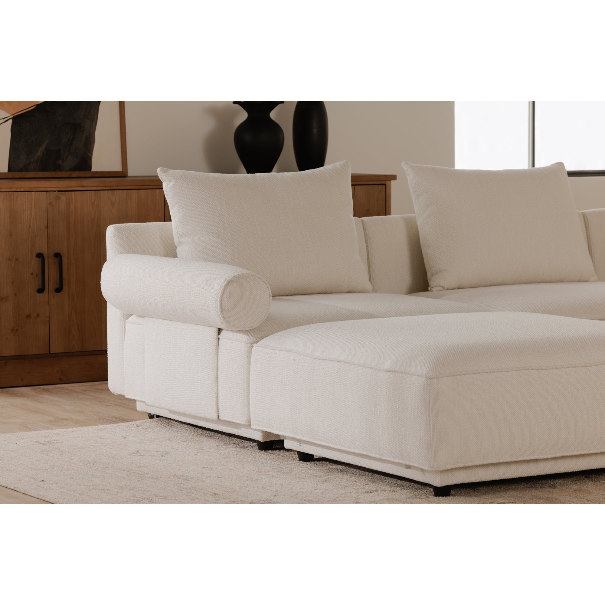 Rosello Slipper Chair White