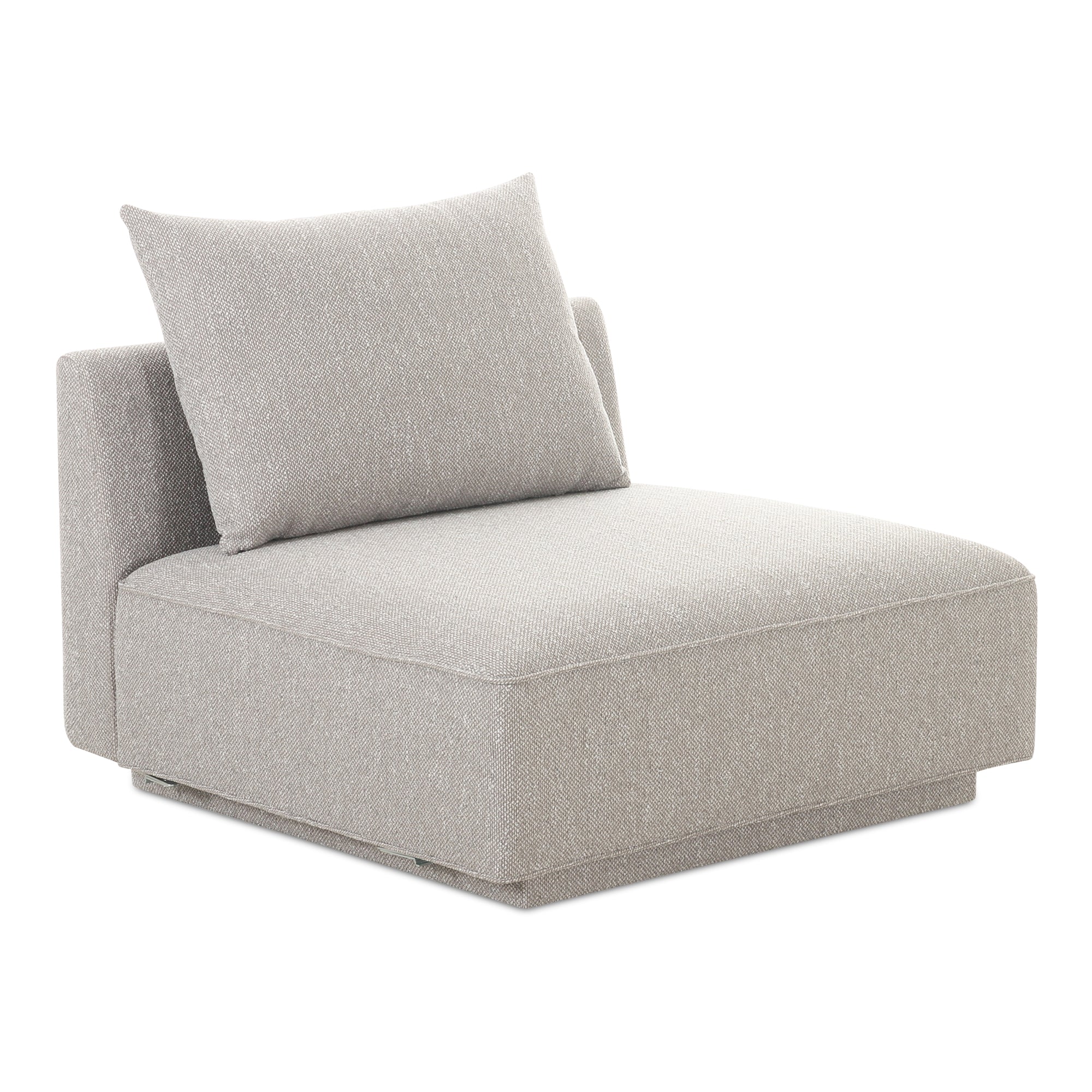 Rosello Slipper Chair Light Grey