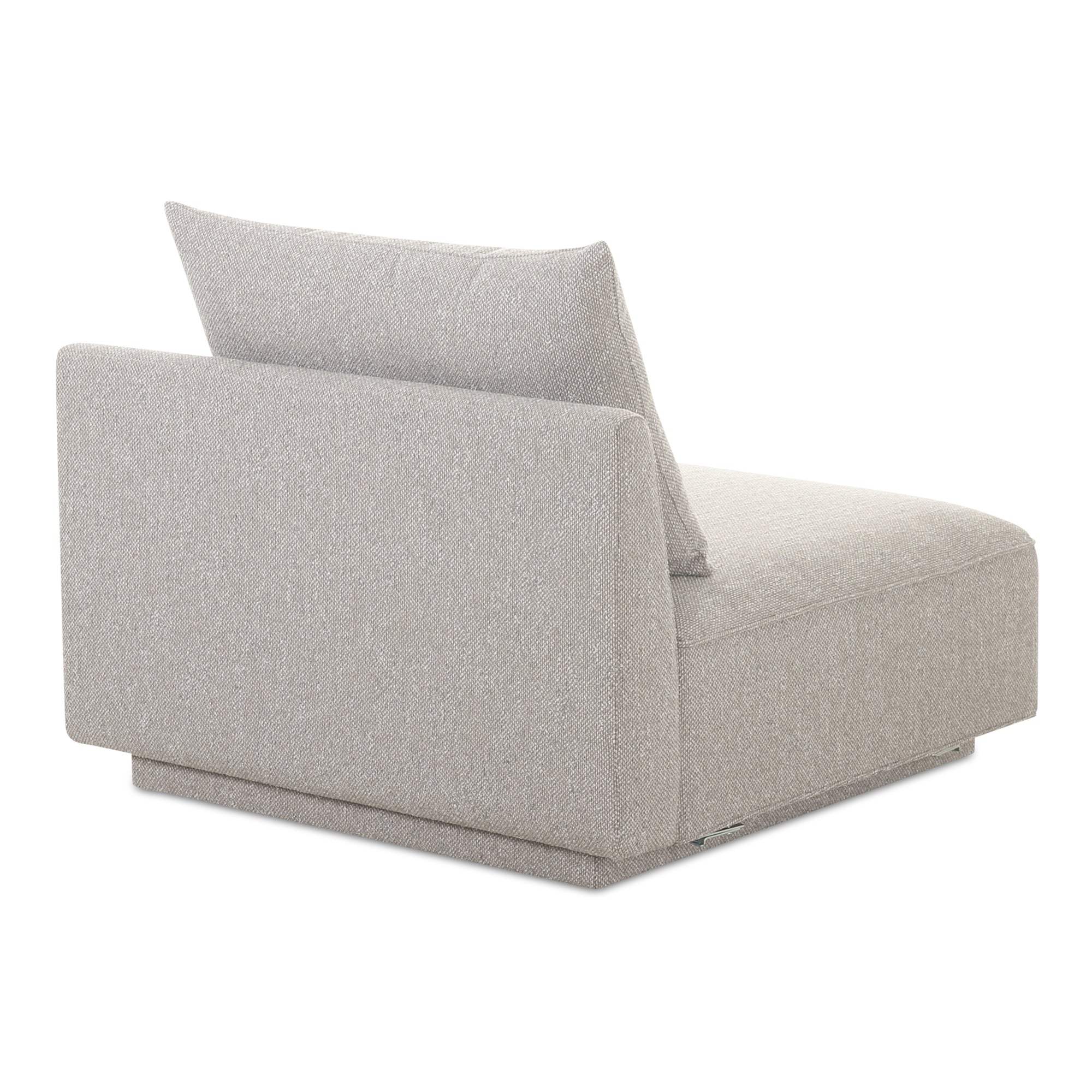 Rosello Slipper Chair Light Grey