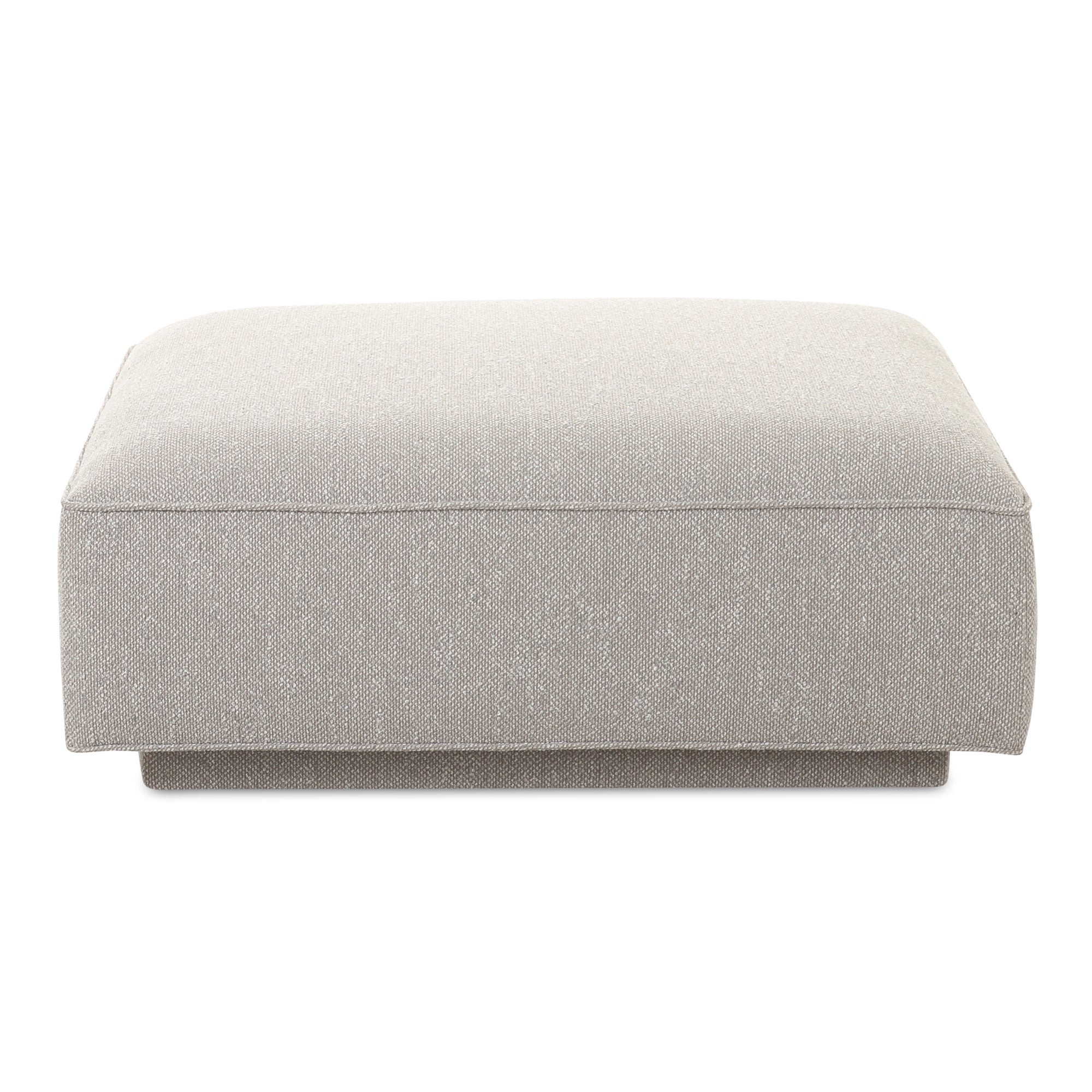 Rosello Ottoman Light Grey