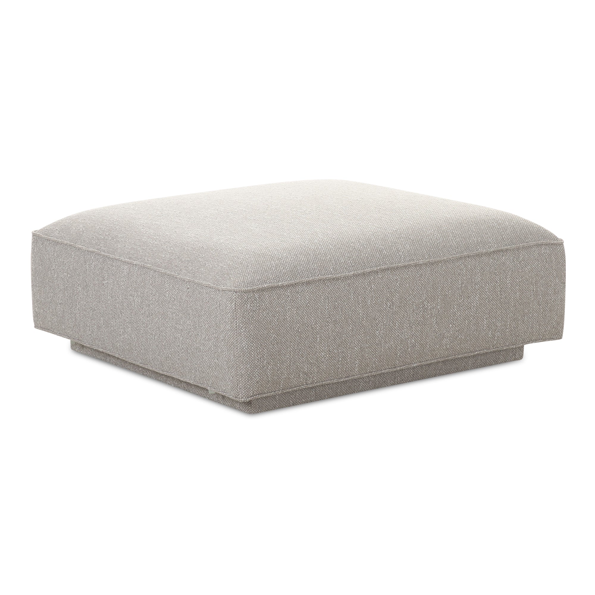 Rosello Ottoman Light Grey