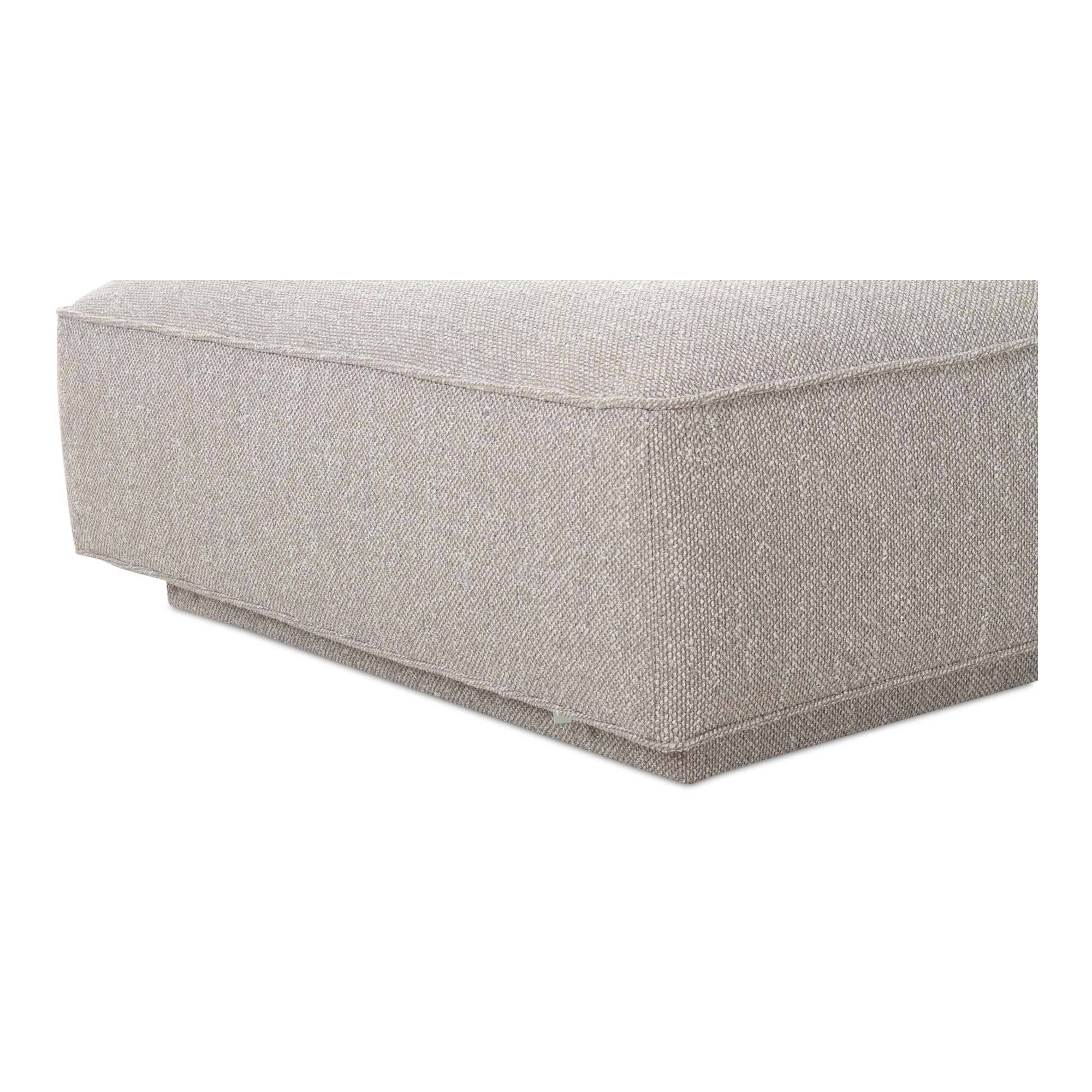 Rosello Ottoman Light Grey